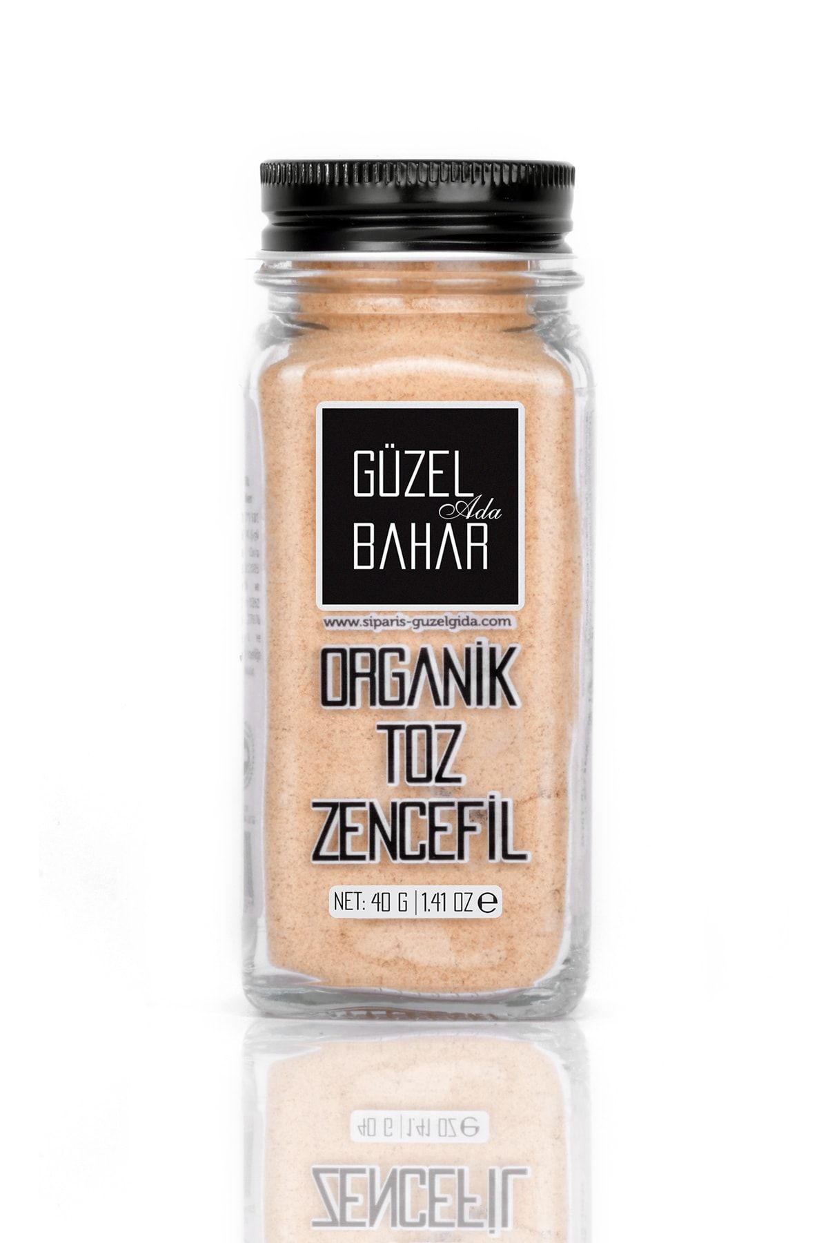 Güzel Ada Gıda Organik Toz Zencefil 40 gr