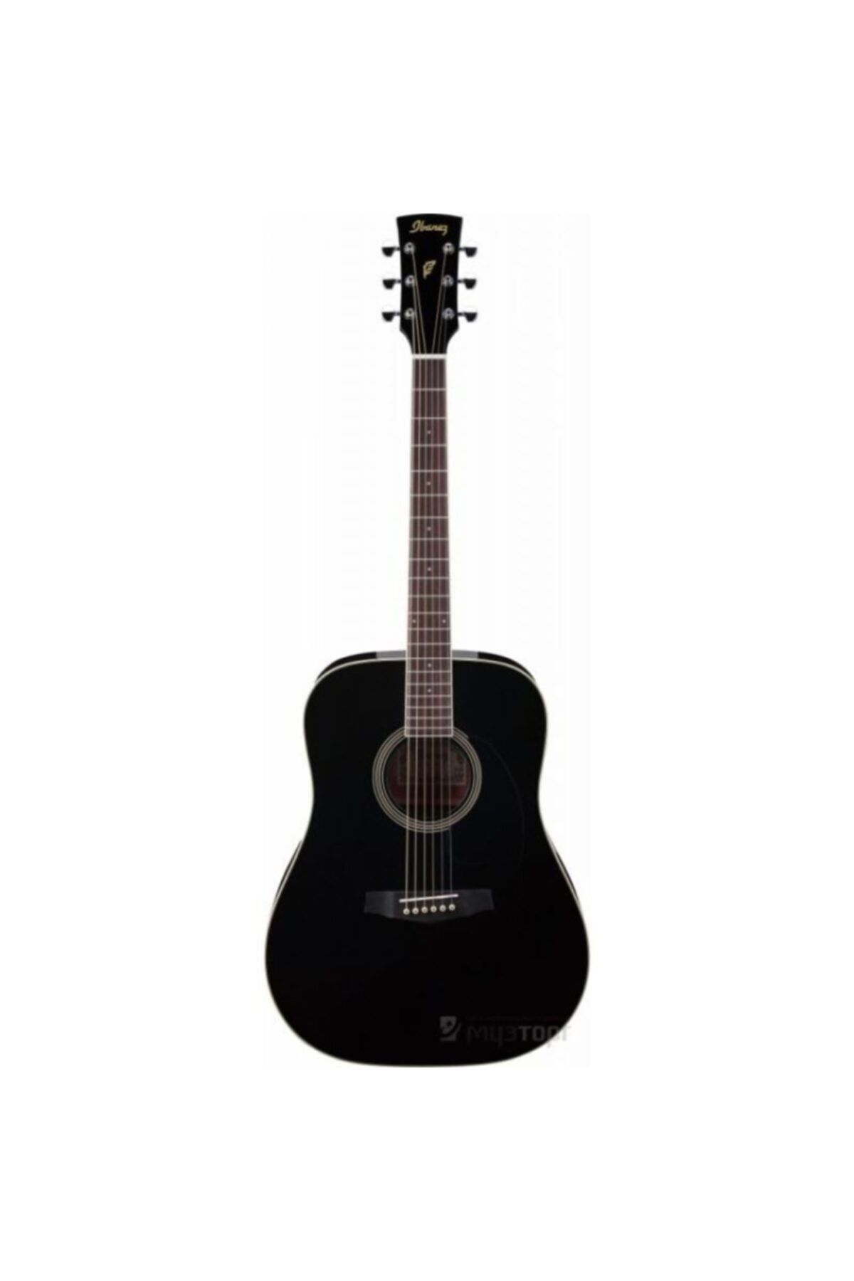 IBANEZ Pf15-bk Siyah Akustik Gitar