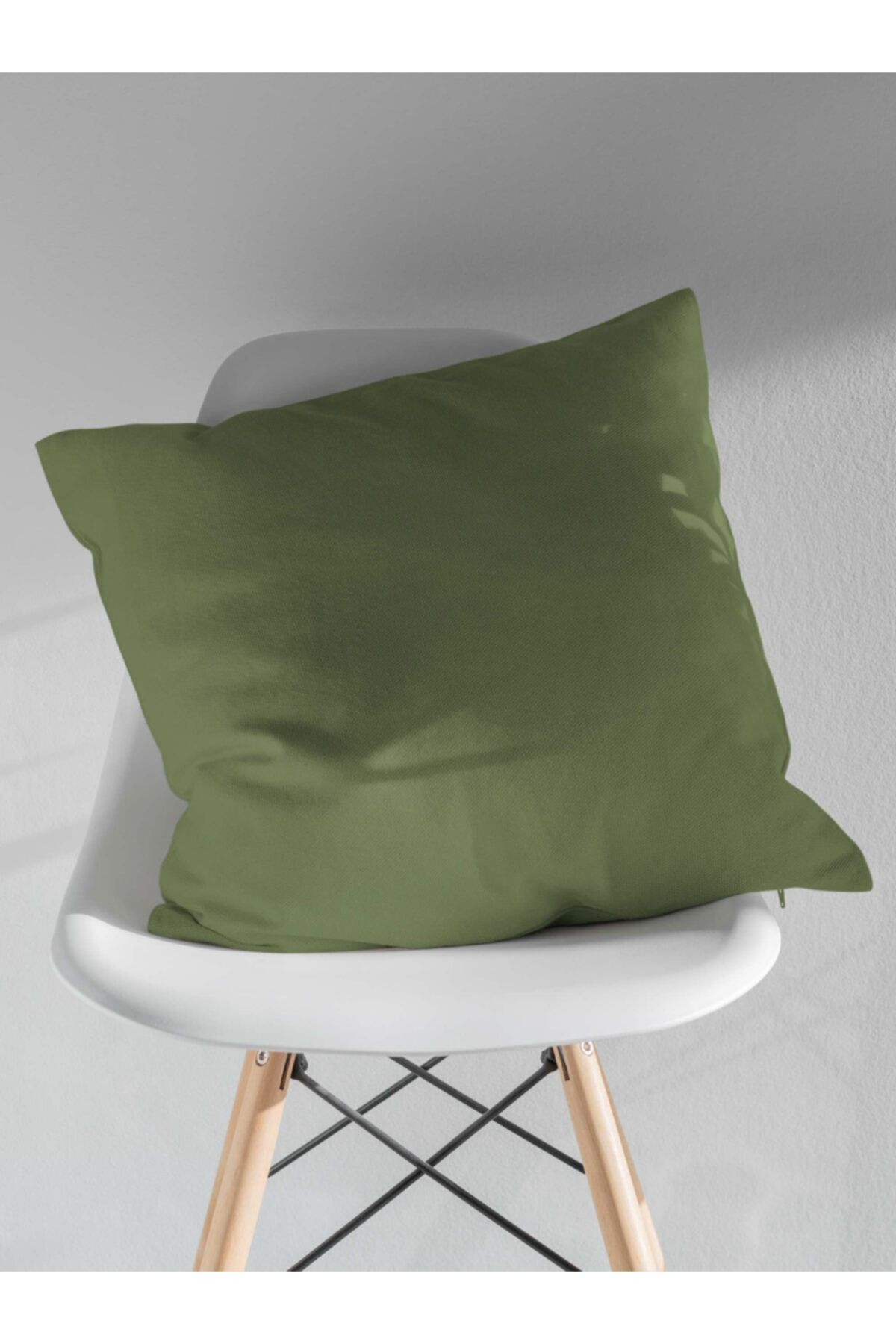 Perle Home Daily Series Zeytin Yaprağı Rengi Kırlent Yastık Kılıfı