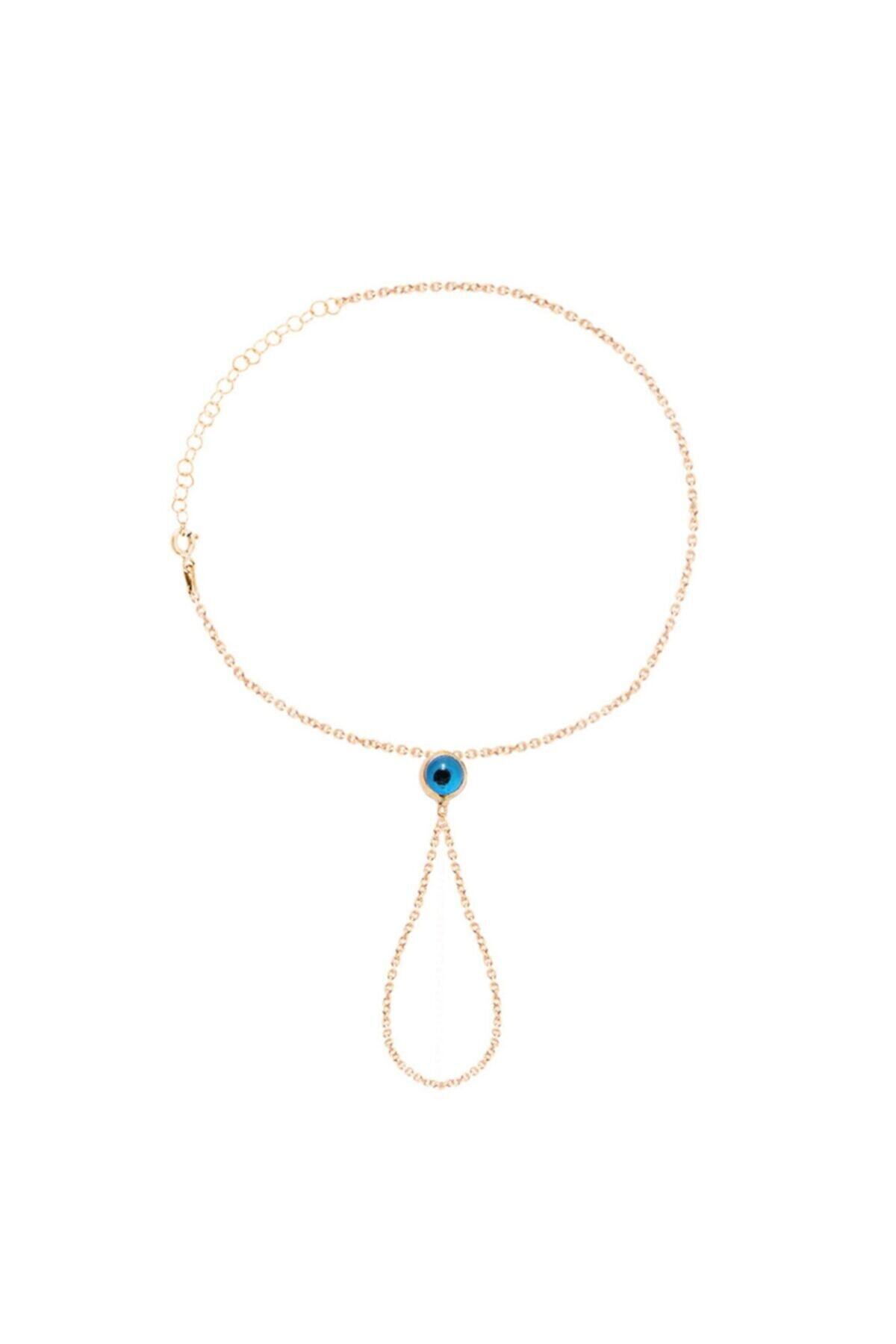 Coşar Silver Altın Kaplama Cam Gözlü Gümüş Şahmeran