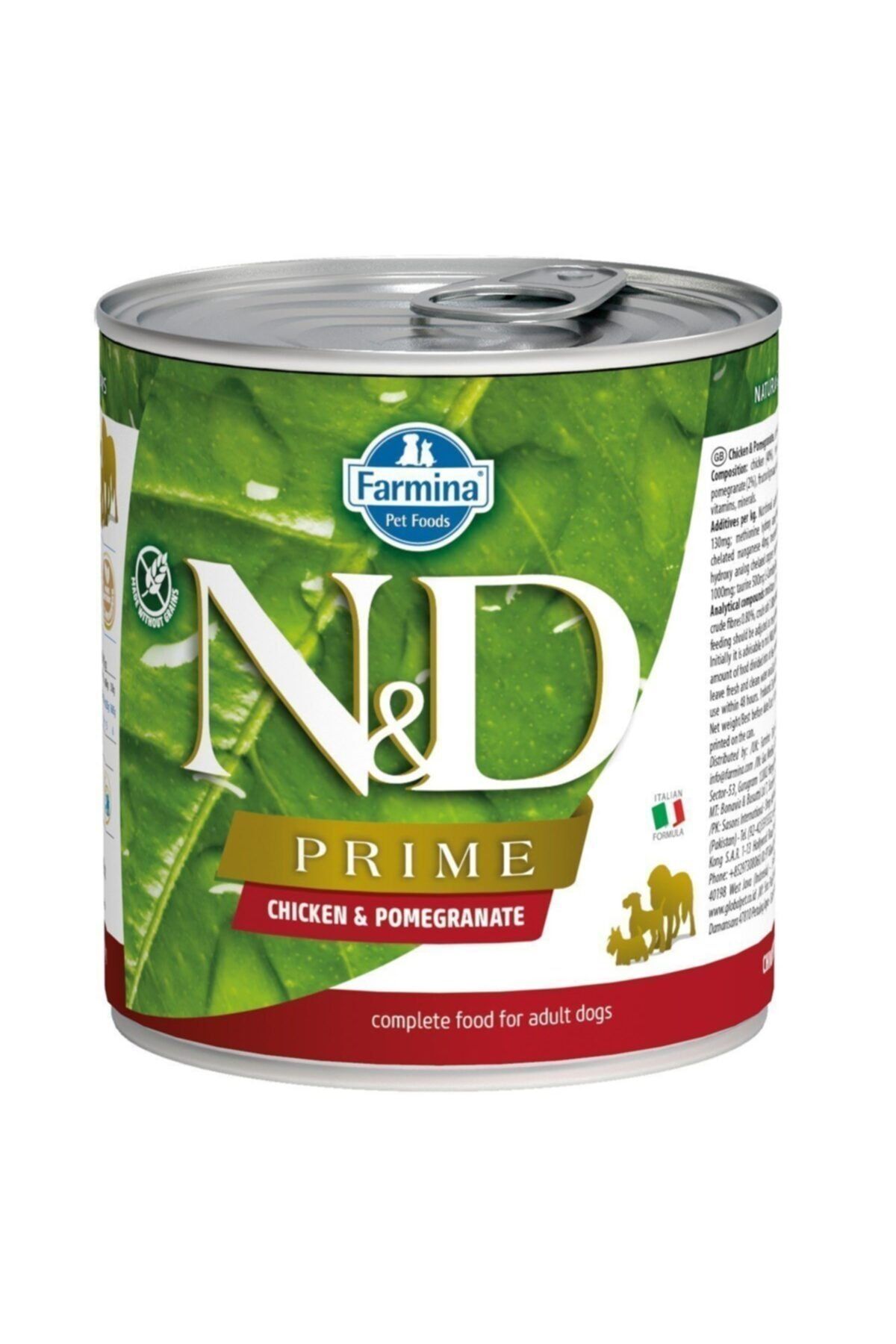 Nds Nd Prime Tahılsız Tavuklu Ve Narlı Yetişkin Köpek Konservesi 285 gr