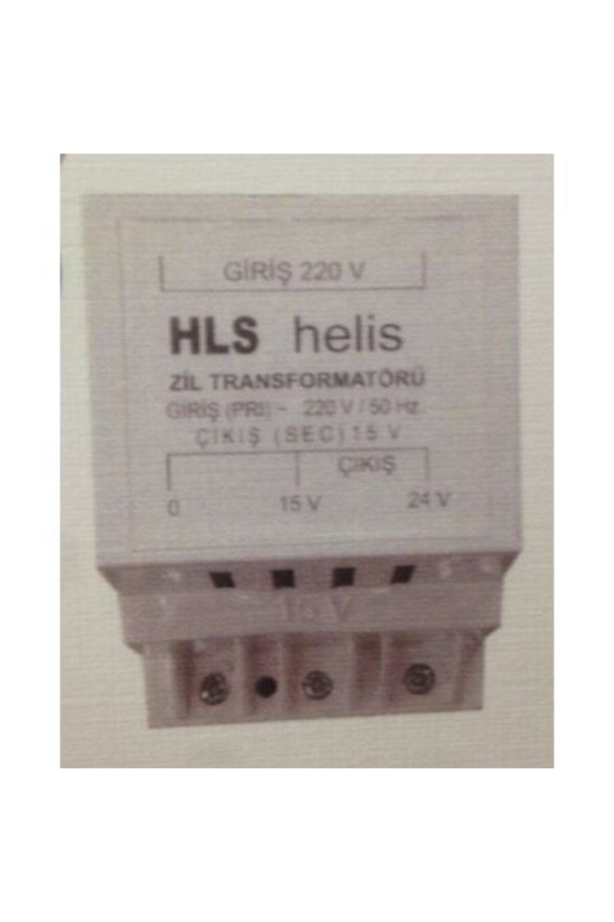 Helis 15-24 Volt Zil Trafosu Raylı Tip
