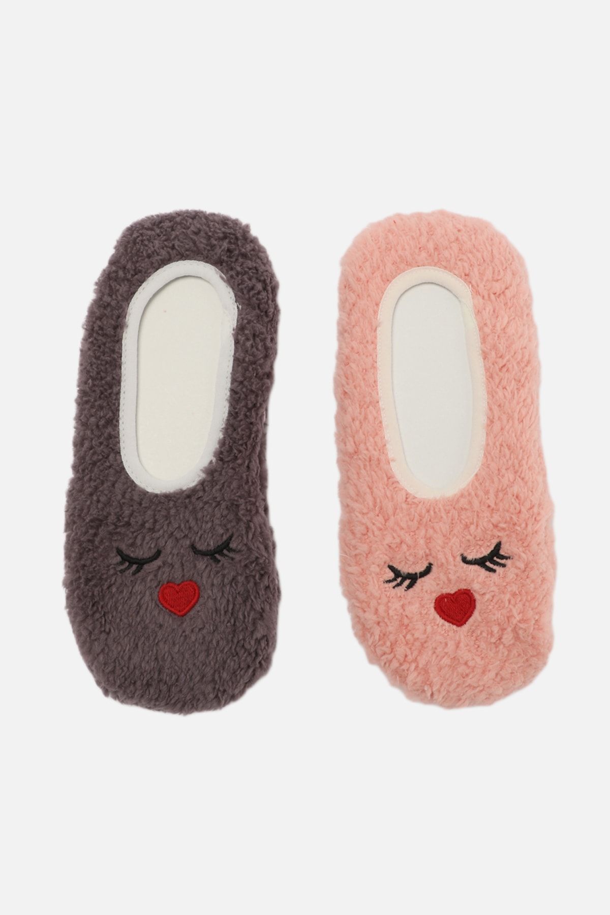 TRENDYOLMİLLA 2'li Paket Peluş Uyku Çorabı THMAW22CO0362
