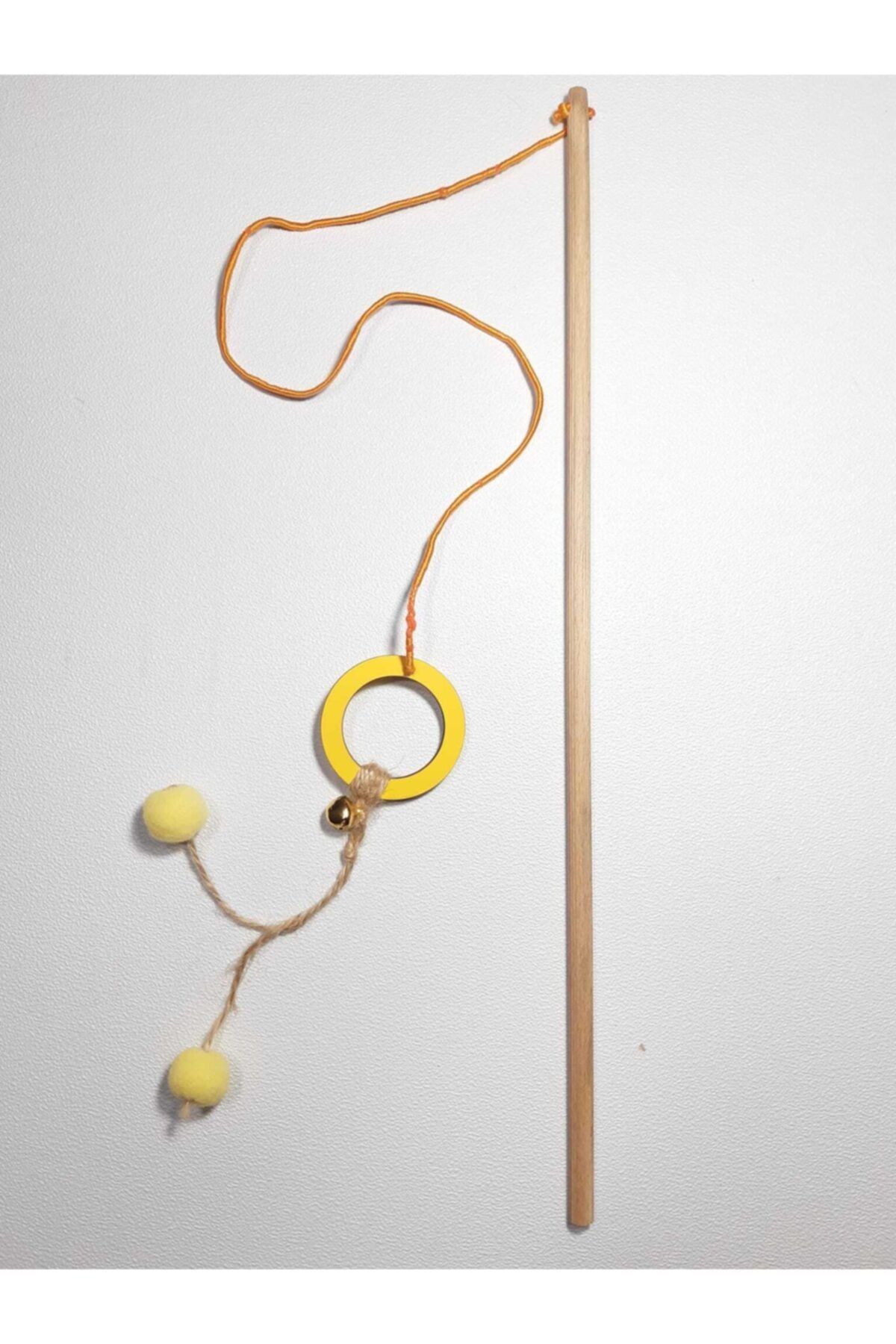 Be Cat Ponponlu Zilli Kedi Oltası 50 Cm