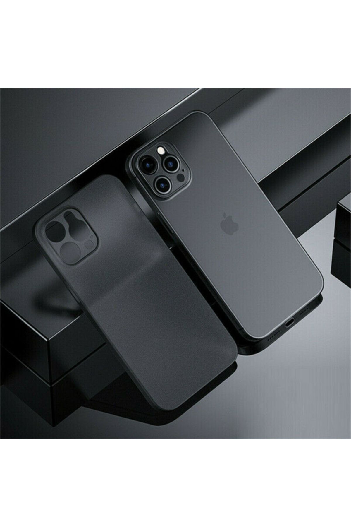 mastersonic Iphone 13 Pro Uyumlu Kılıf Matte Ultra Slim Kamera Korumalı Pp Kapak
