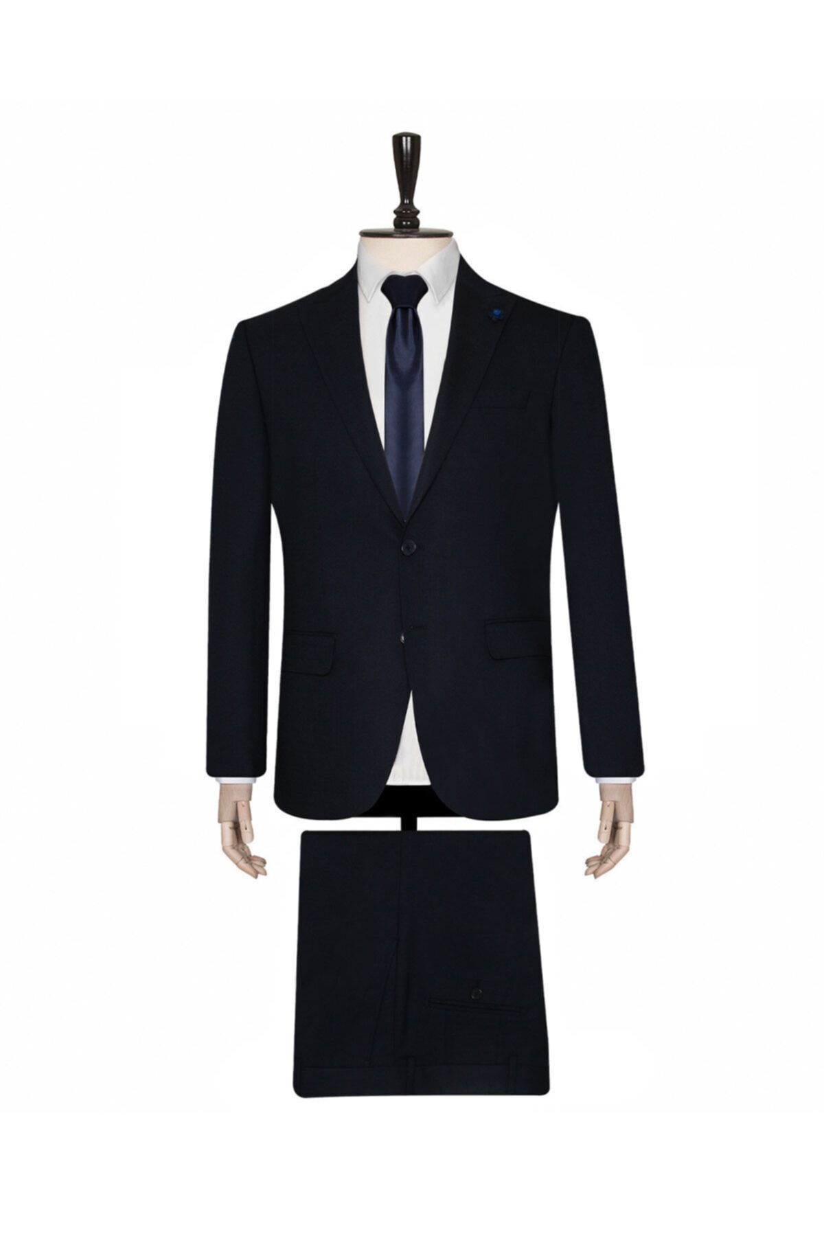 SÜVARİ Erkek Lacivert Slim Fit 6 Drop Takım Elbise