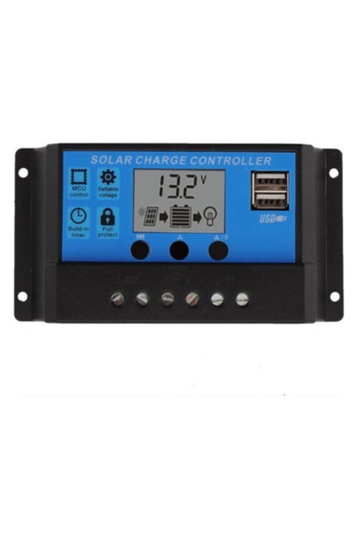 Lexron 10 Amper 12/24v Solar Şarj Kontrol Cihazı