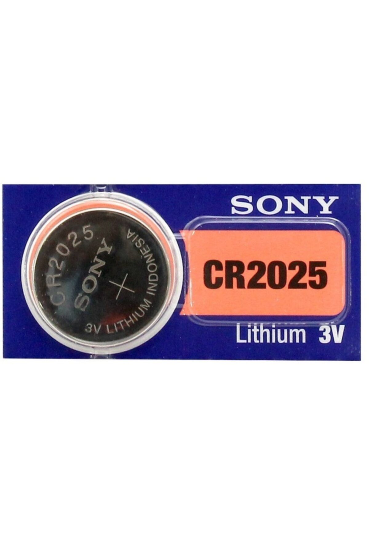 Sony Cr-2025 Lithium 3v Para Pil - 1 Adet