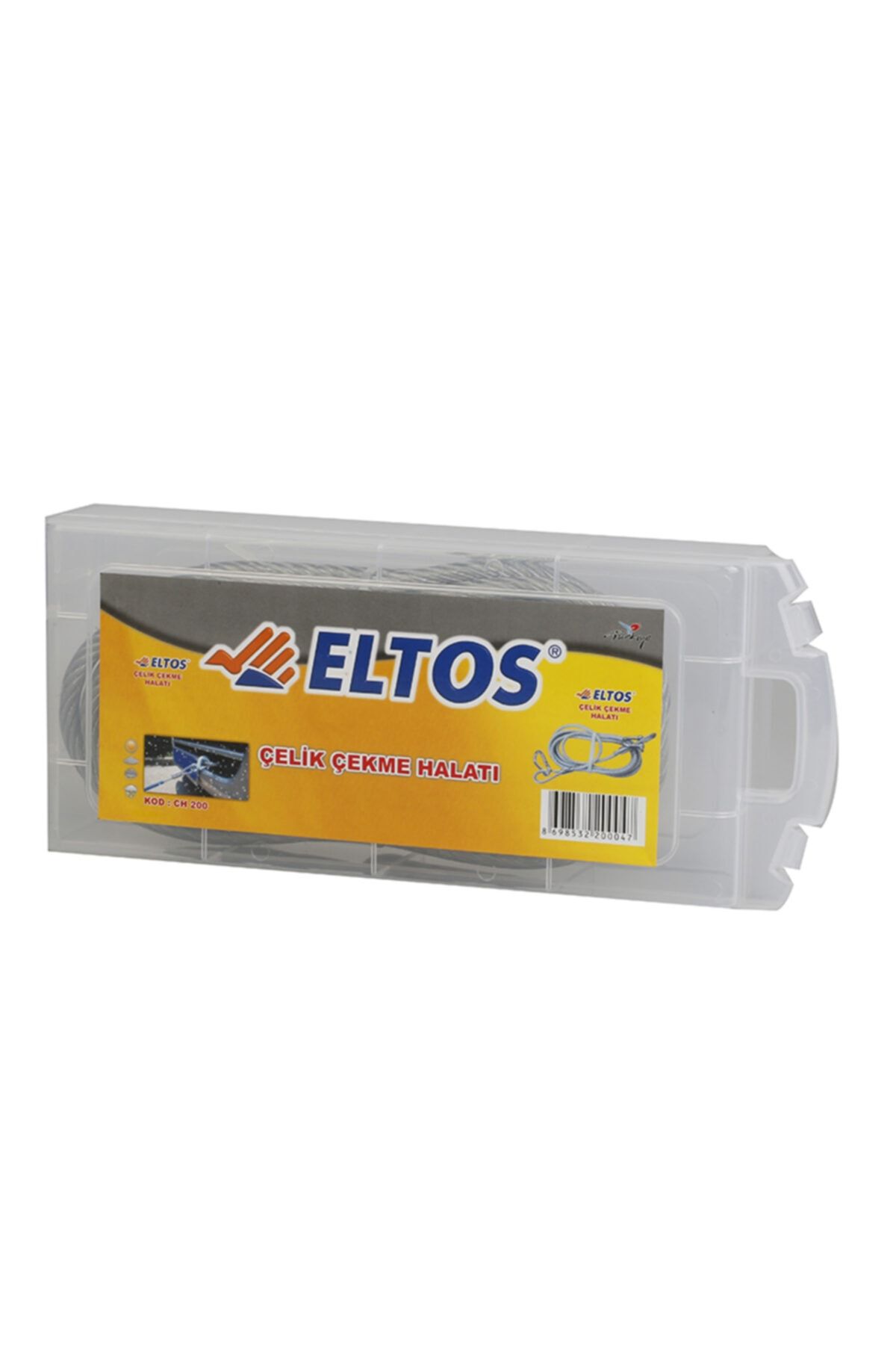 Eltos Çelik Çekme Halatı 3.5 Mt 6-mm Çap
