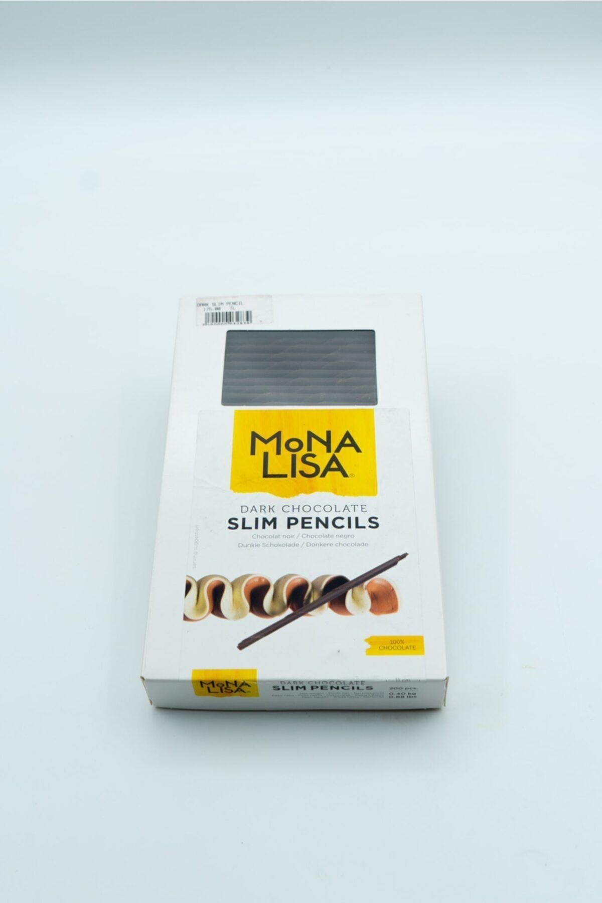 Callebaut Mona Lisa Dark Chocalete Slim Pencils 200 Ad.