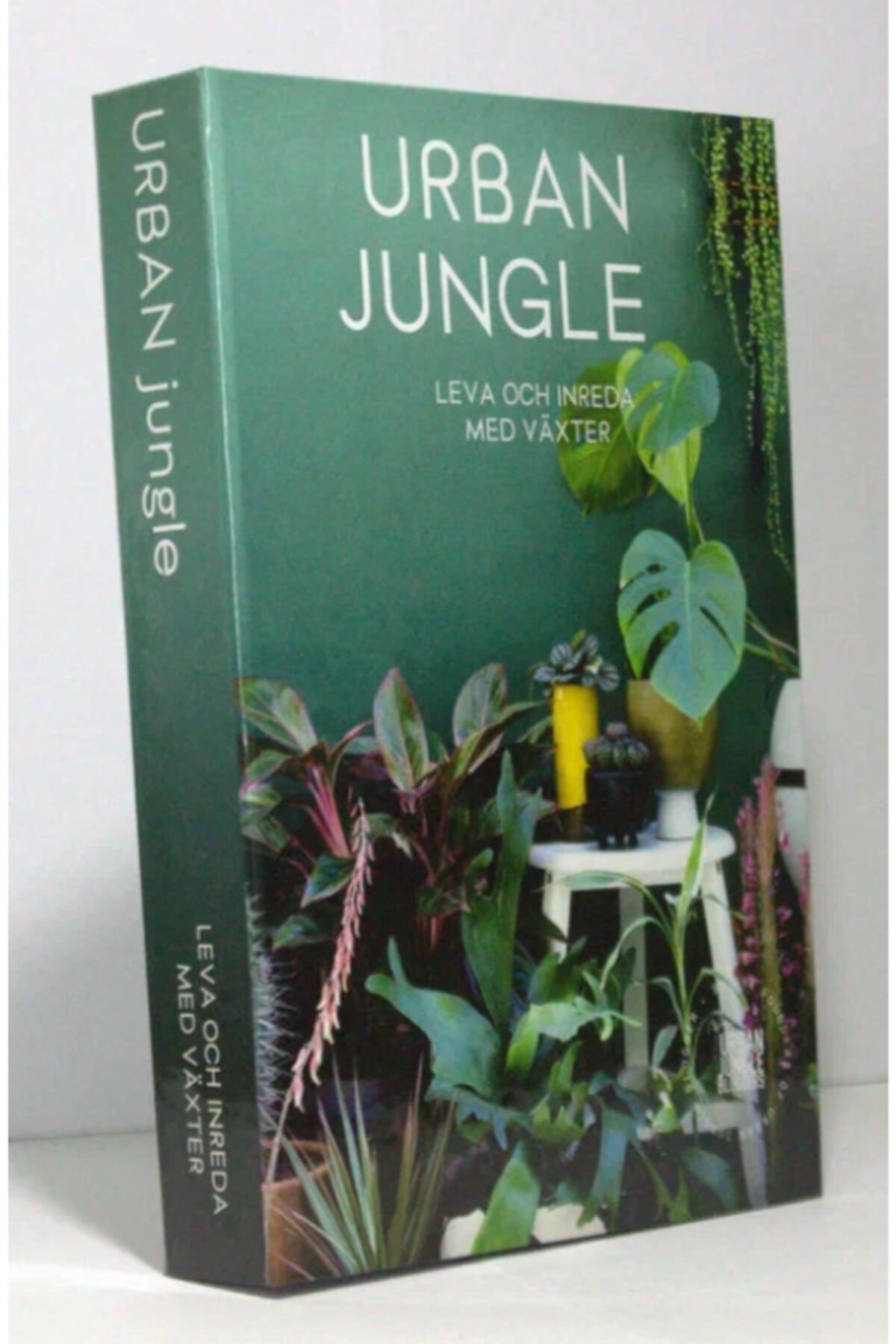 MagicHomeDecor Urban Jungle Dekoratif Kitap Kutusu