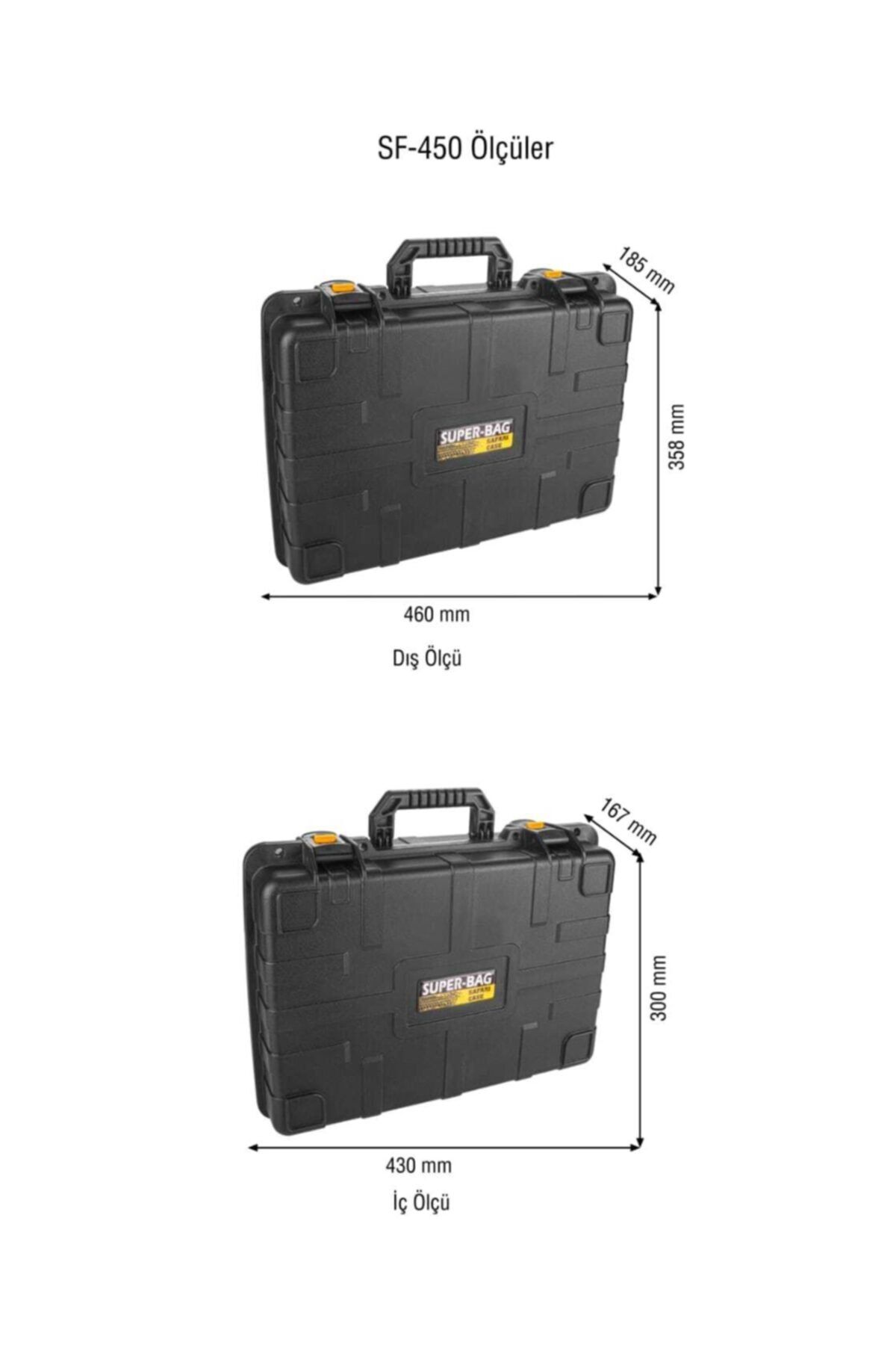 Master Case Safari Case Takım Çantası Süngerli Sf-450