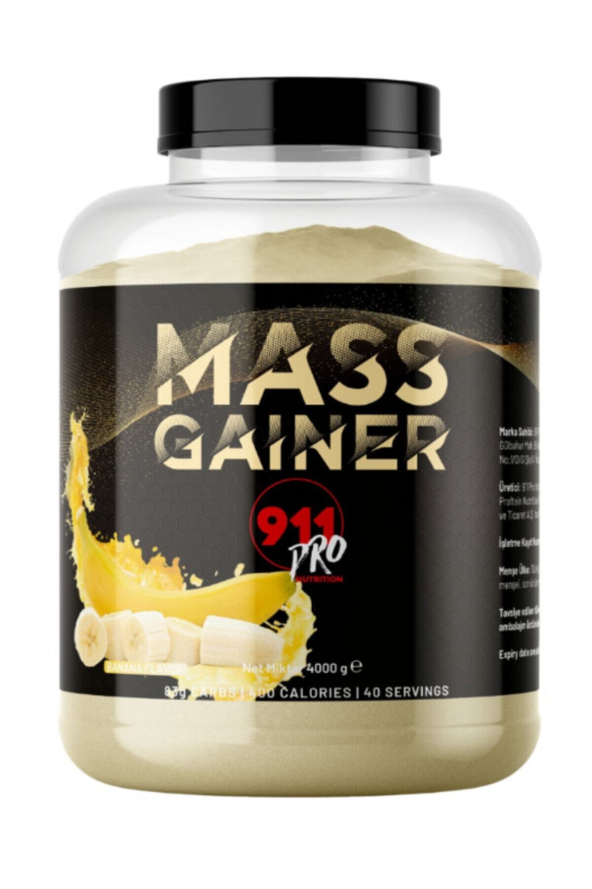 911 Pro Nutrition Mass Gainer Muz 4000g