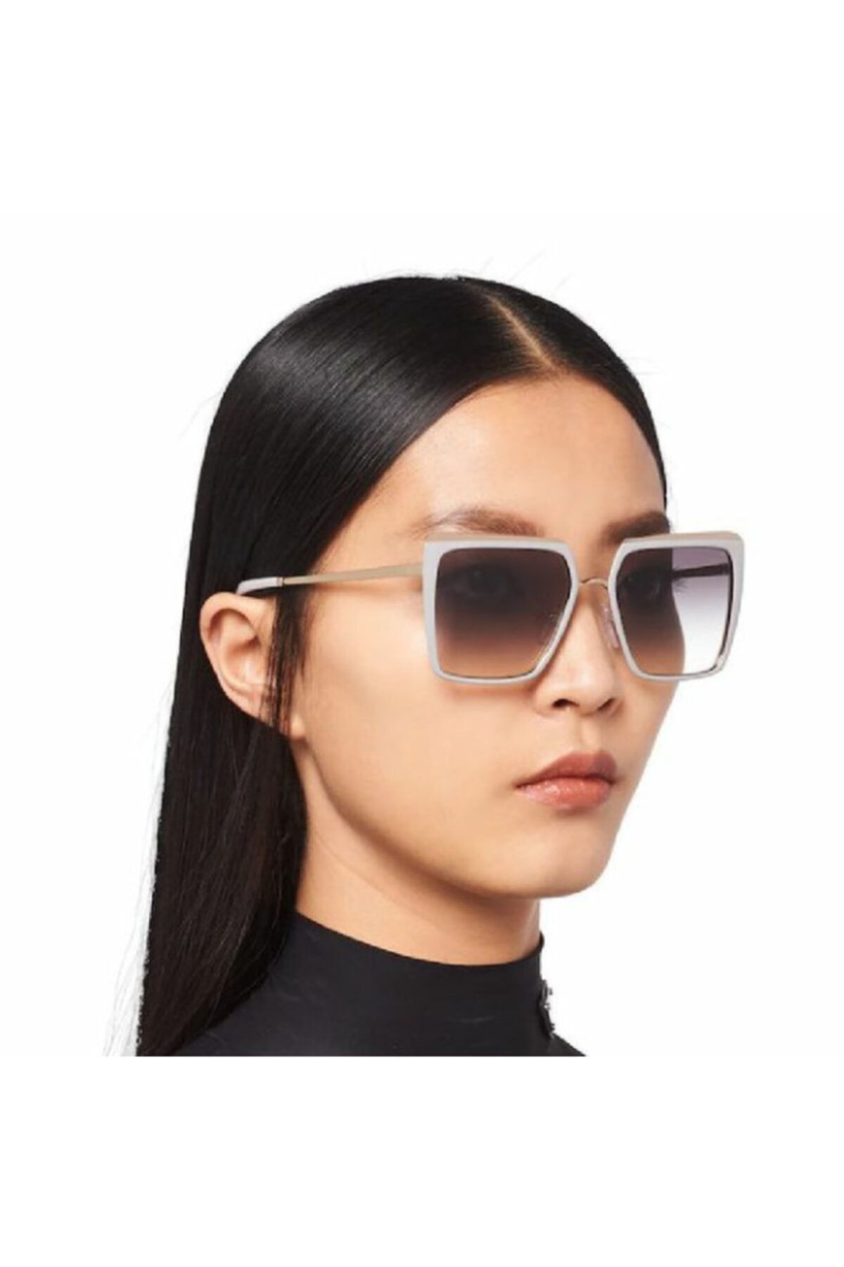 Prada Kadın Gri Tam Koruma Güneş Gözlüğü Uv400  58ws