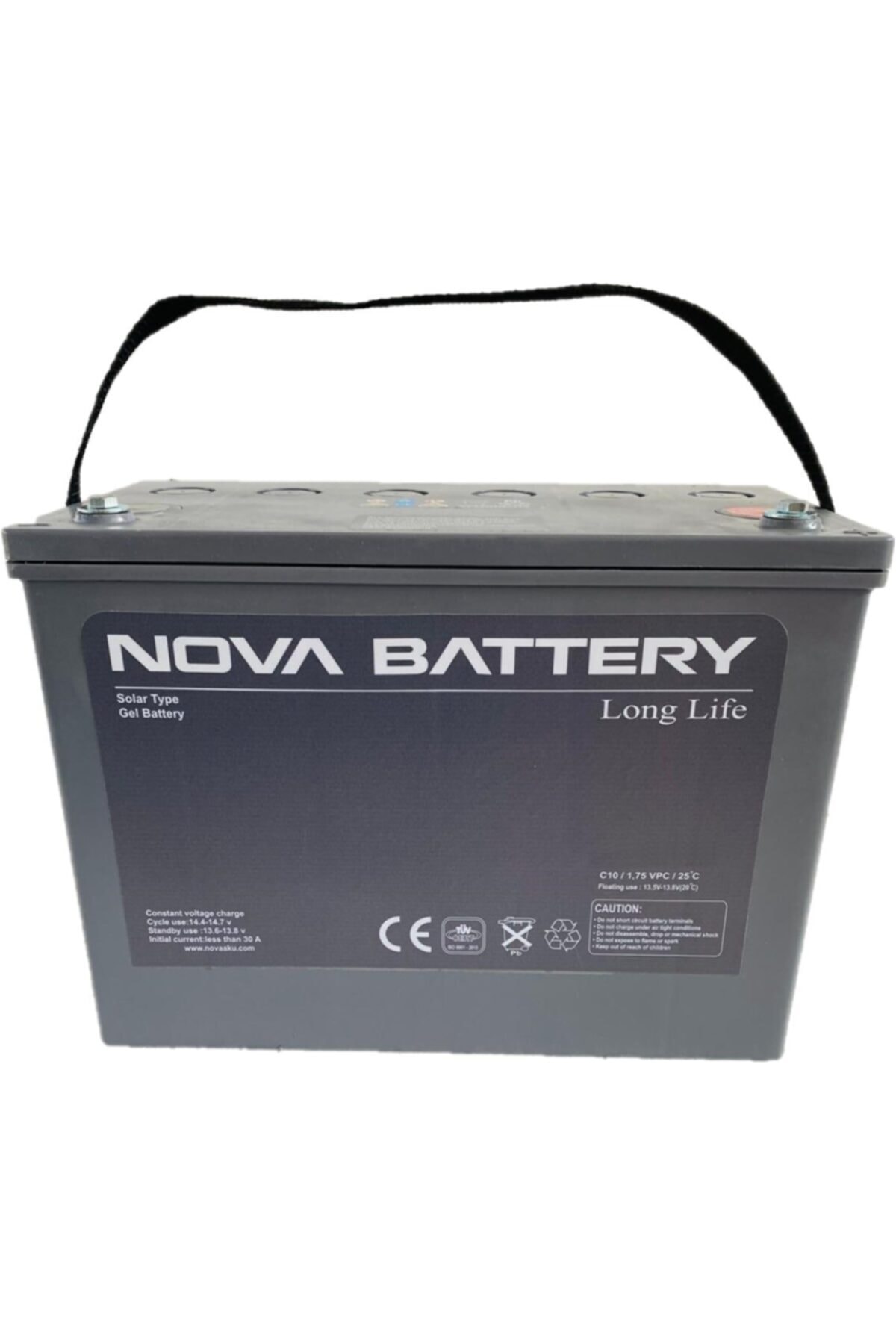 Nova Akü 12v 90 Ah Amper Solar Jel Akü