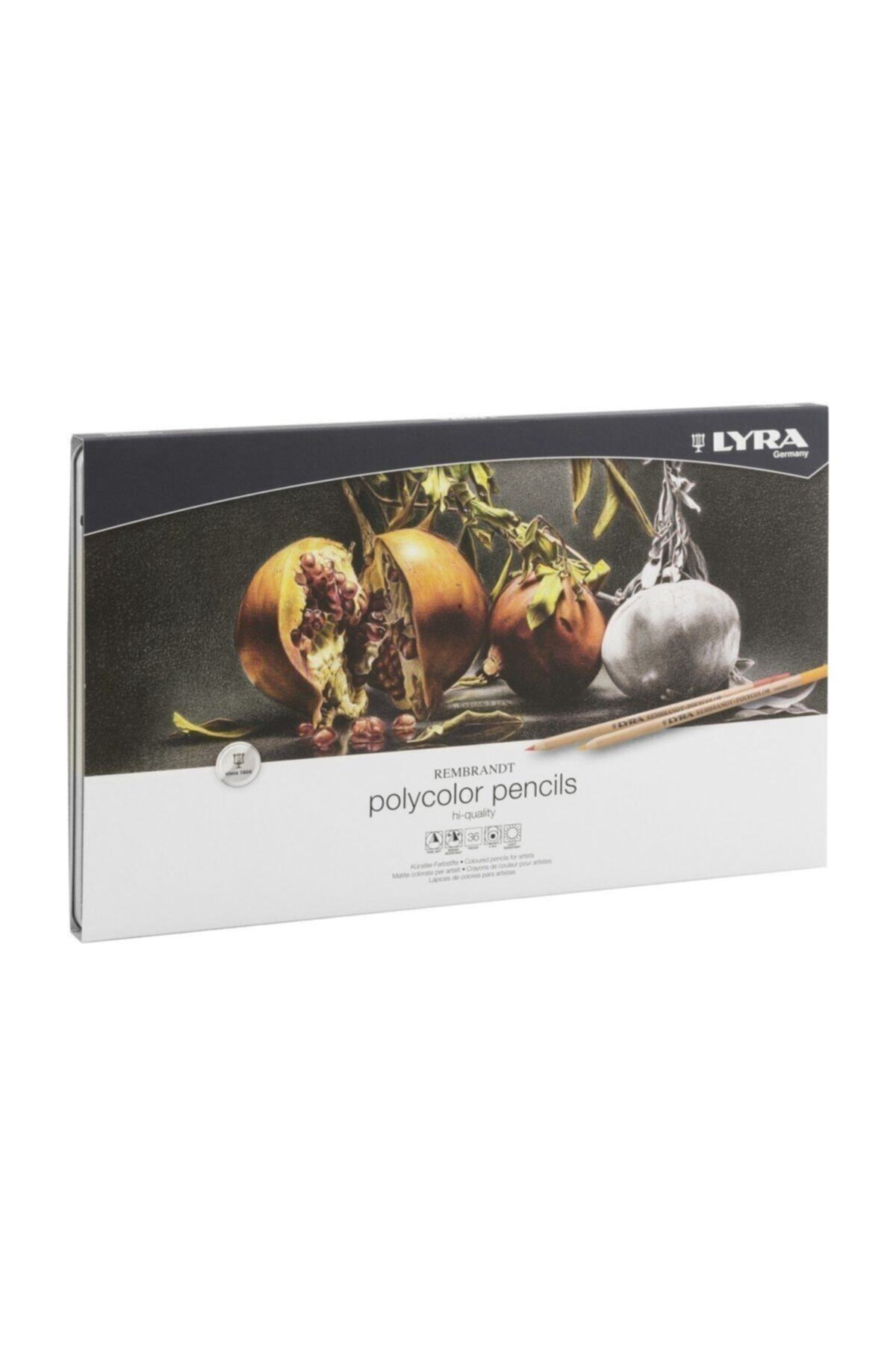 LYRA Rembrandt Polycolor 36 Lı Metal Kutu L2001360