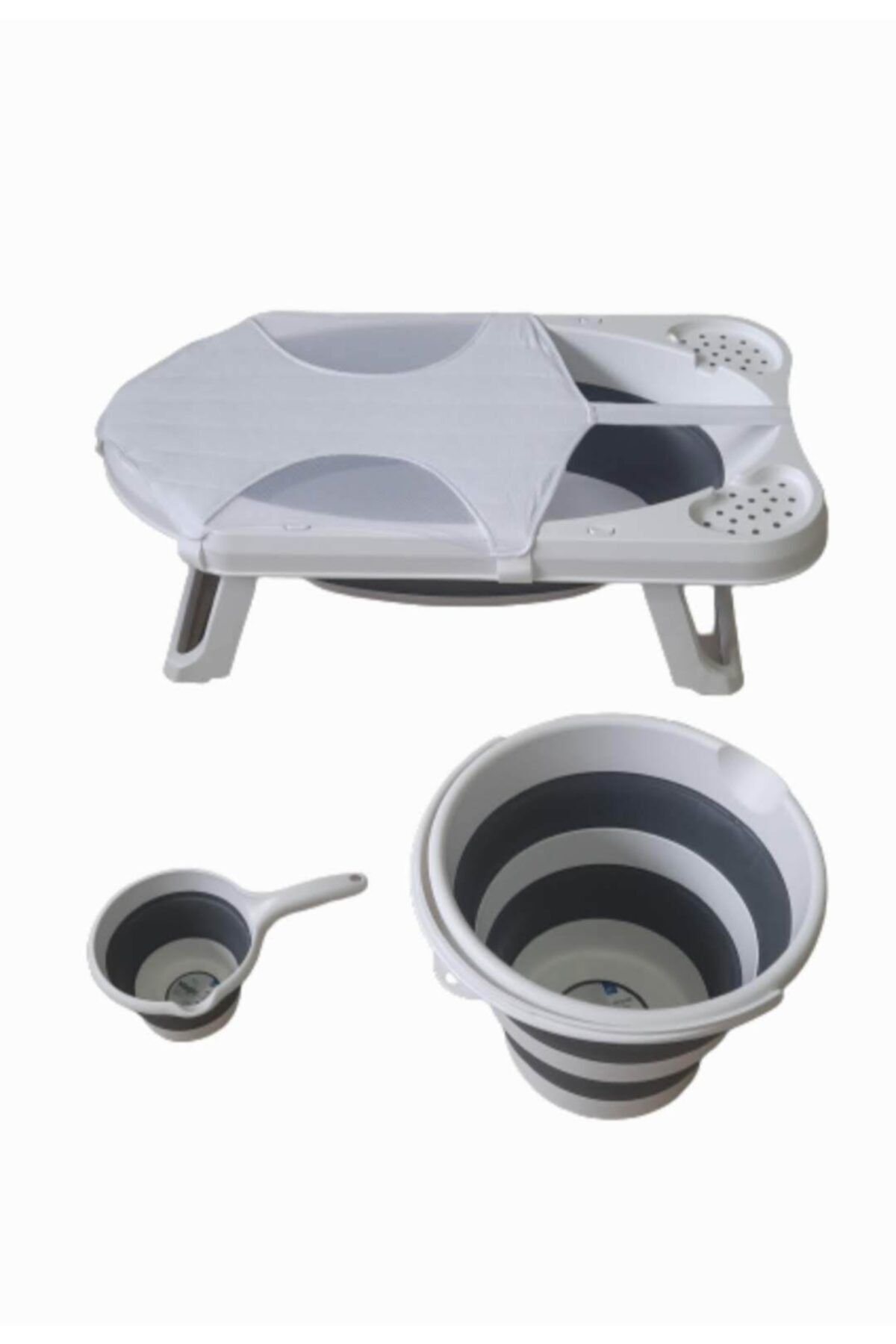 HOBBY LİFE Katlanır Bebek Yıkama Banyo Seti 4 Prç.