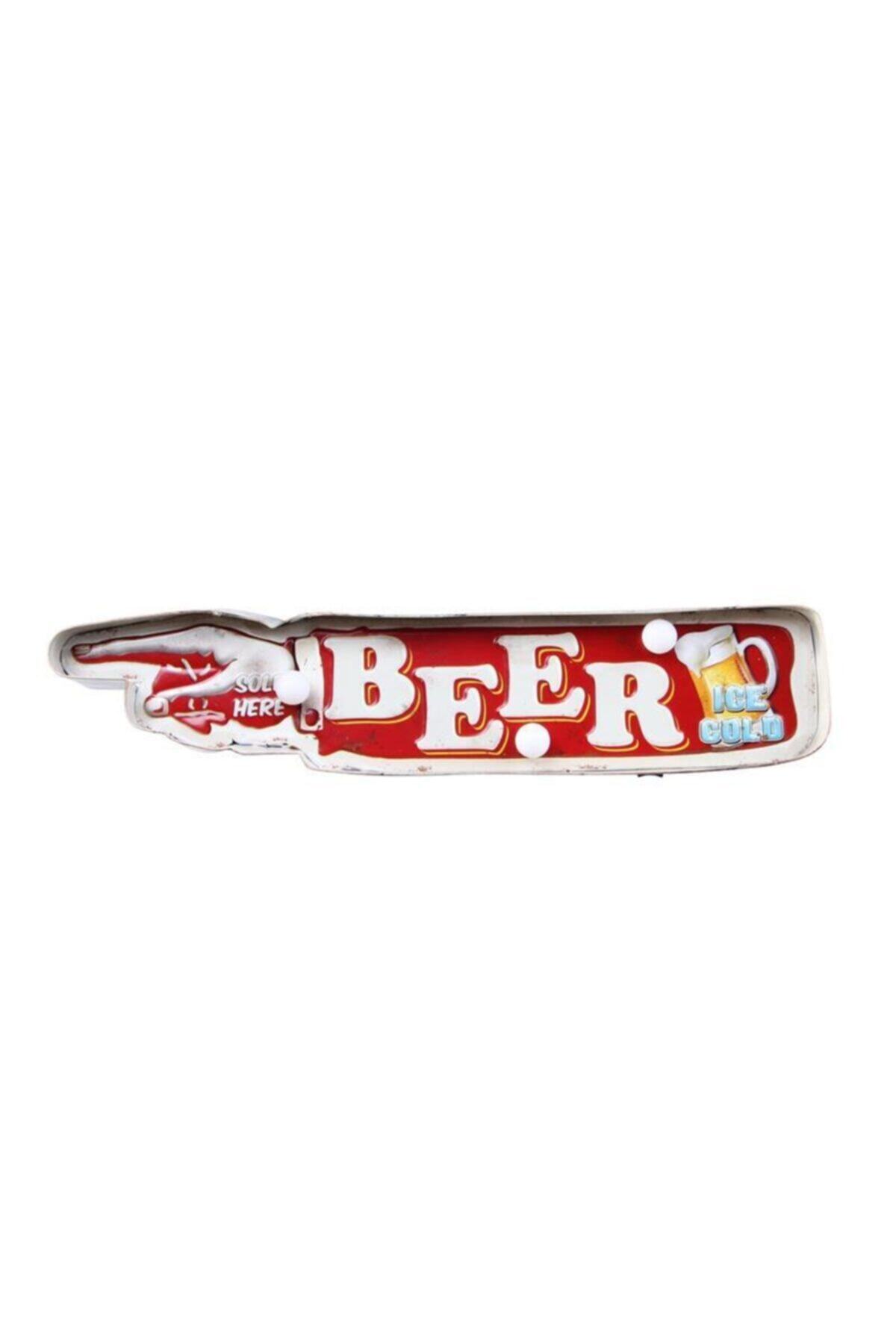 duhan ticaret Beer Yön Tabelası Pano Vintage Led Ampülü Hediyelik