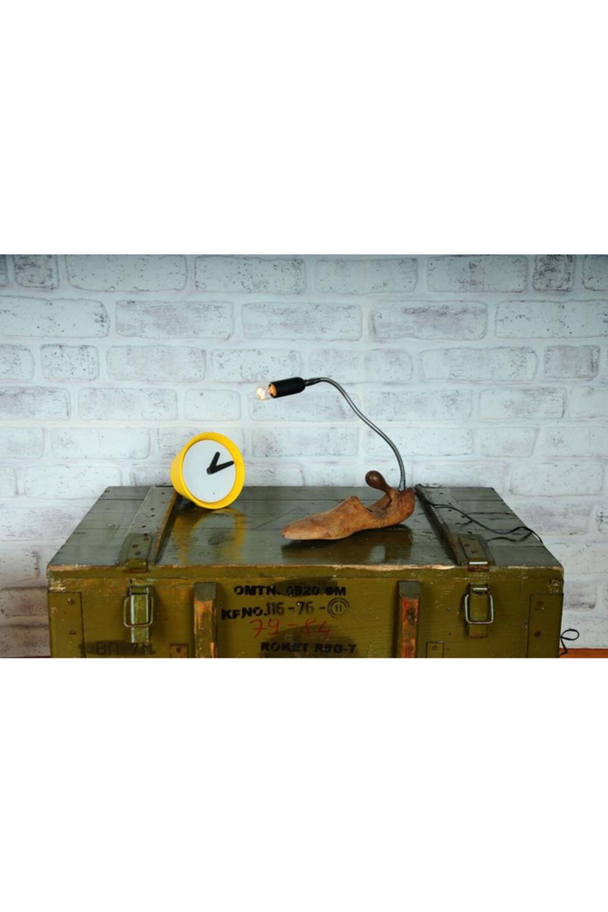 ELGRECORETRO Dekoratif Masa Lambası Retro-vintage Dizayn