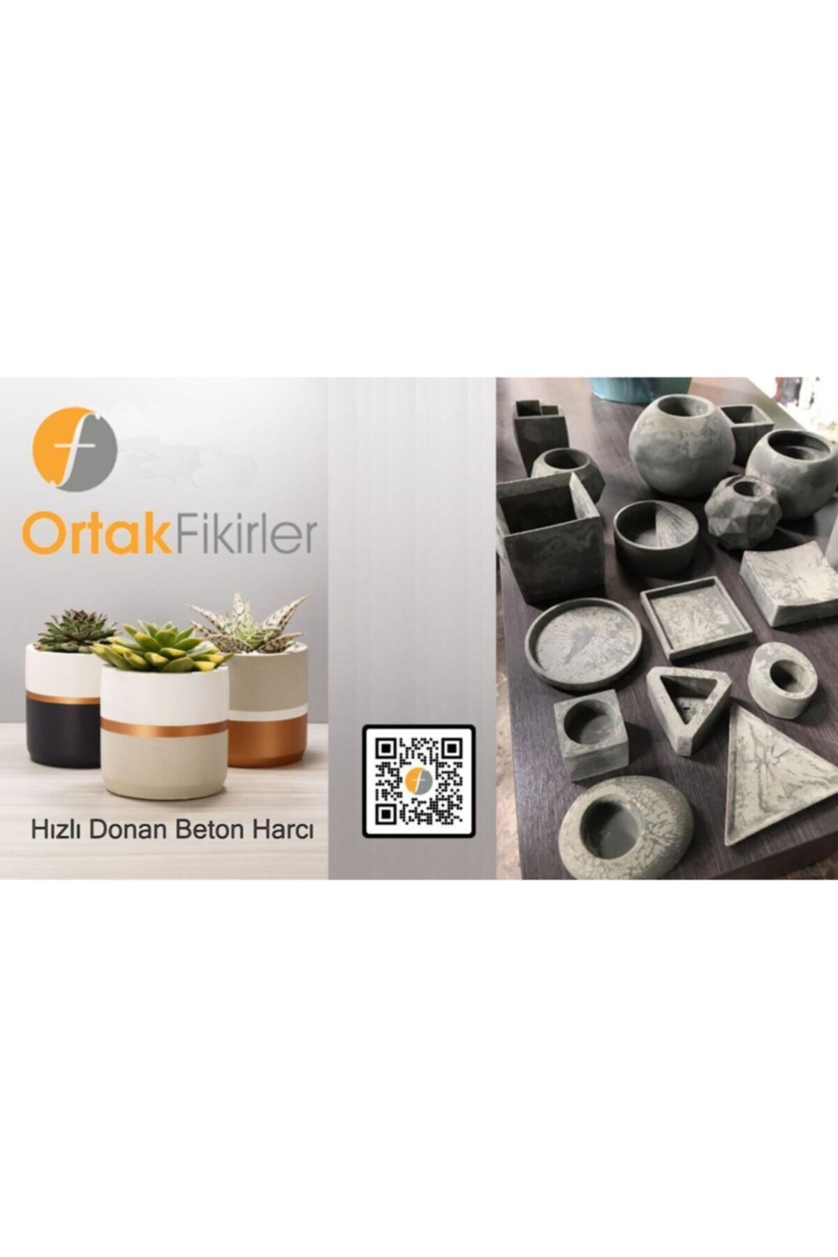 ORTAK FİKİRLER Hızlı Donan Beton Harcı ( 1 Kg )