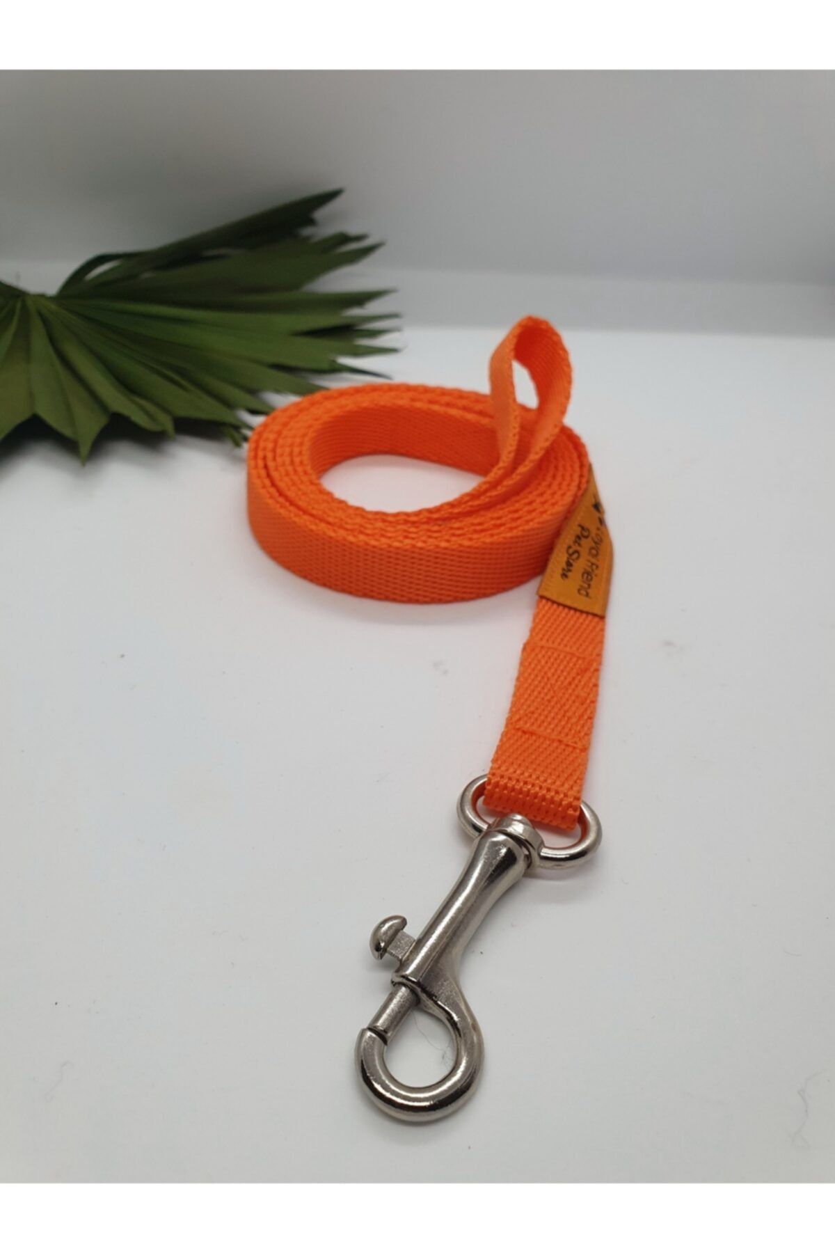 Loyal Friend Store Küçük Irk Sevk Gezdirme Tasma Kayışı Turuncu