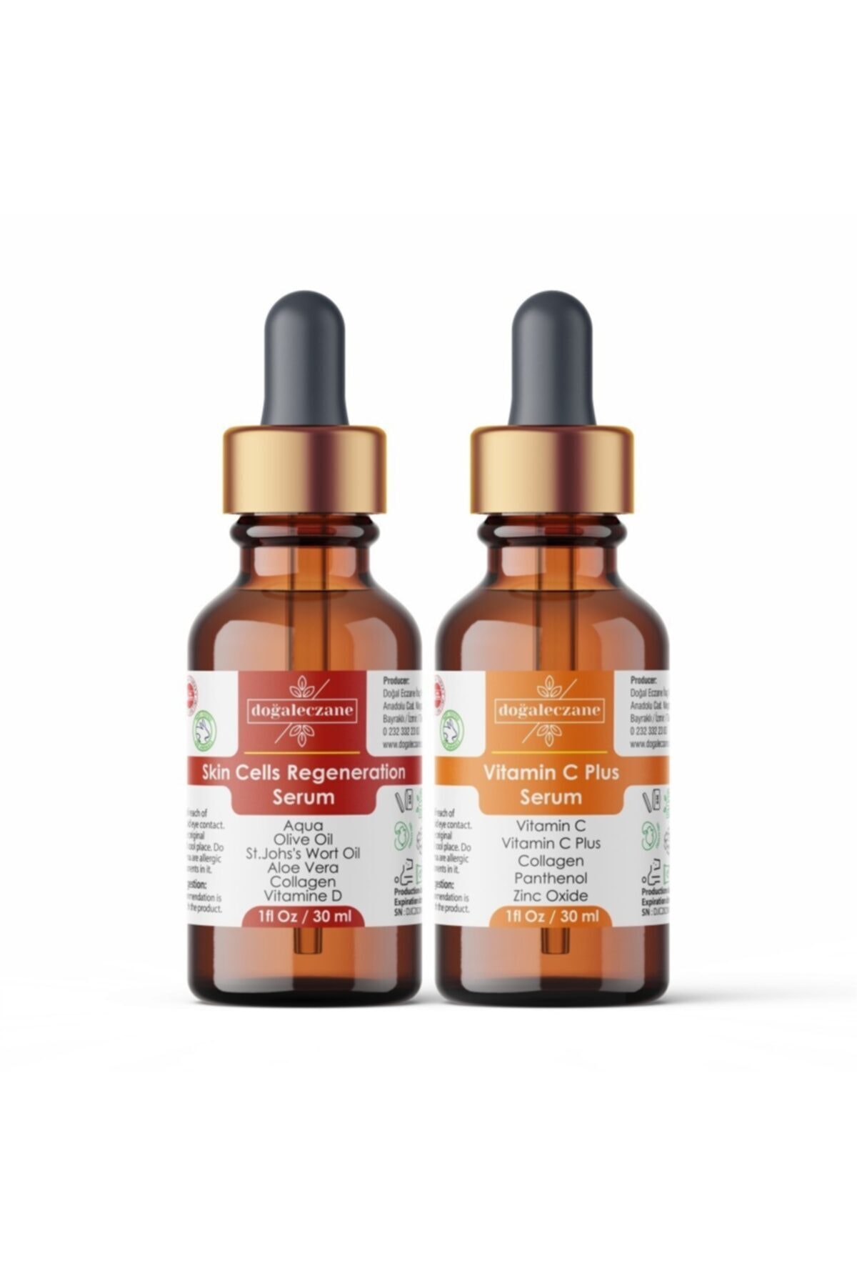 Doğal Eczane Cilt Hücre Yenileyici Serum Seti