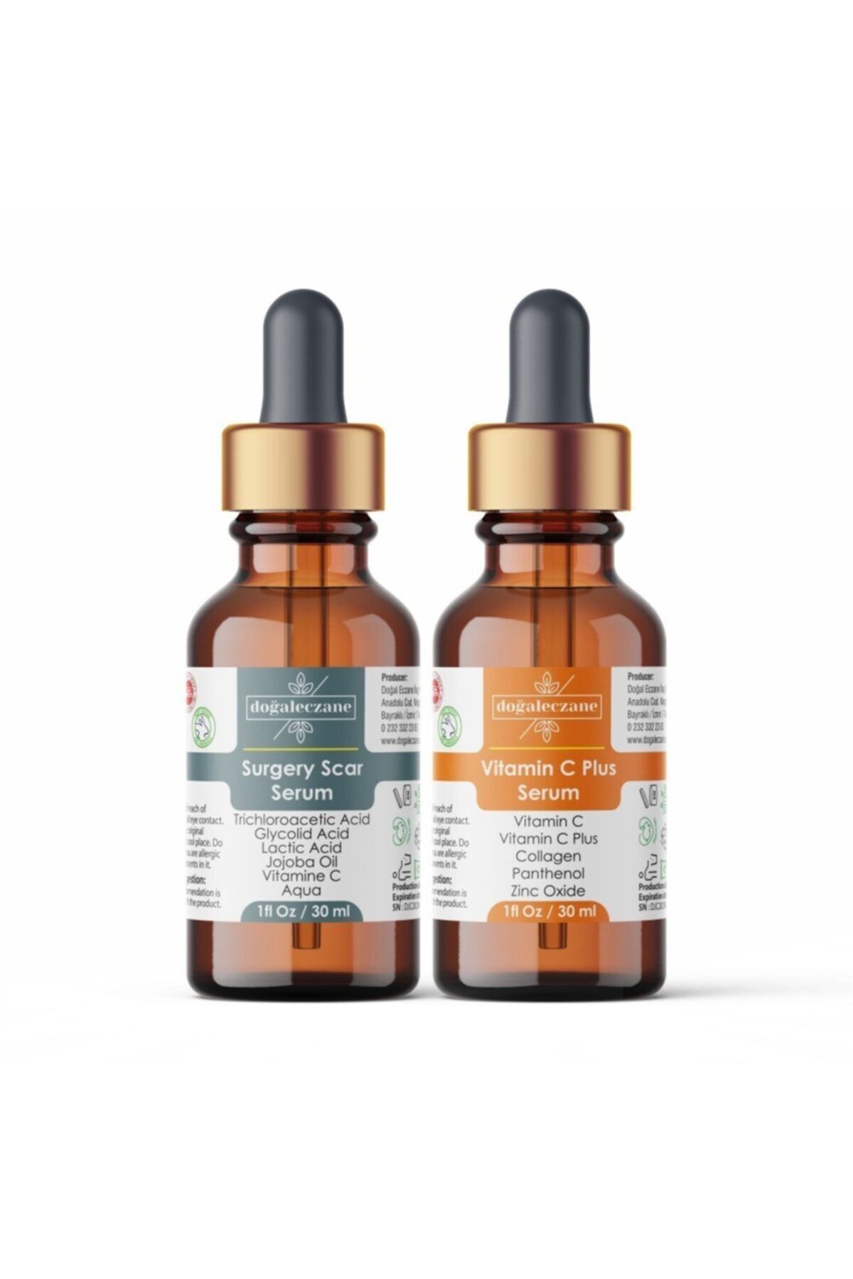 Doğal Eczane Ameliyat Izi Silme Serum Seti