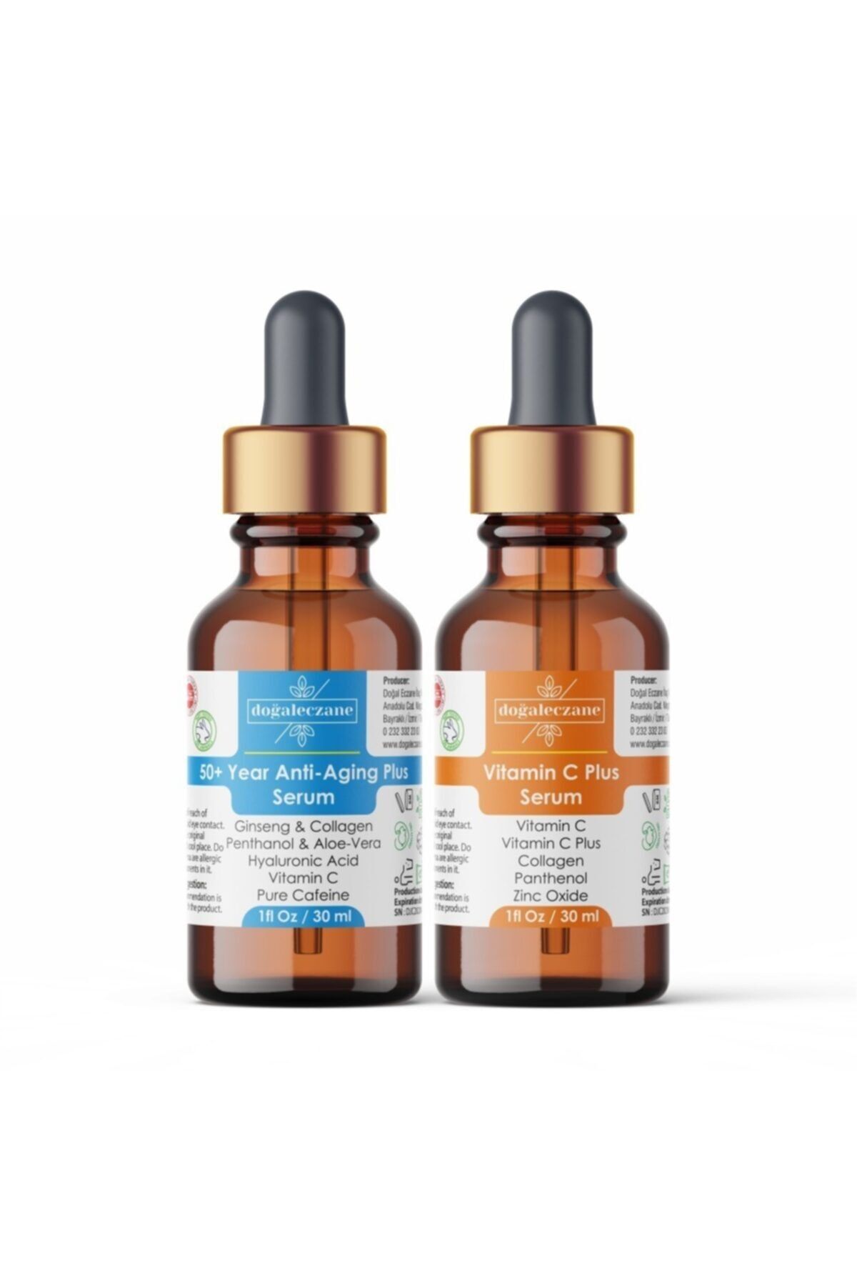 Doğal Eczane 50 Yaş Yaşlanma Karşıtı Serum Seti