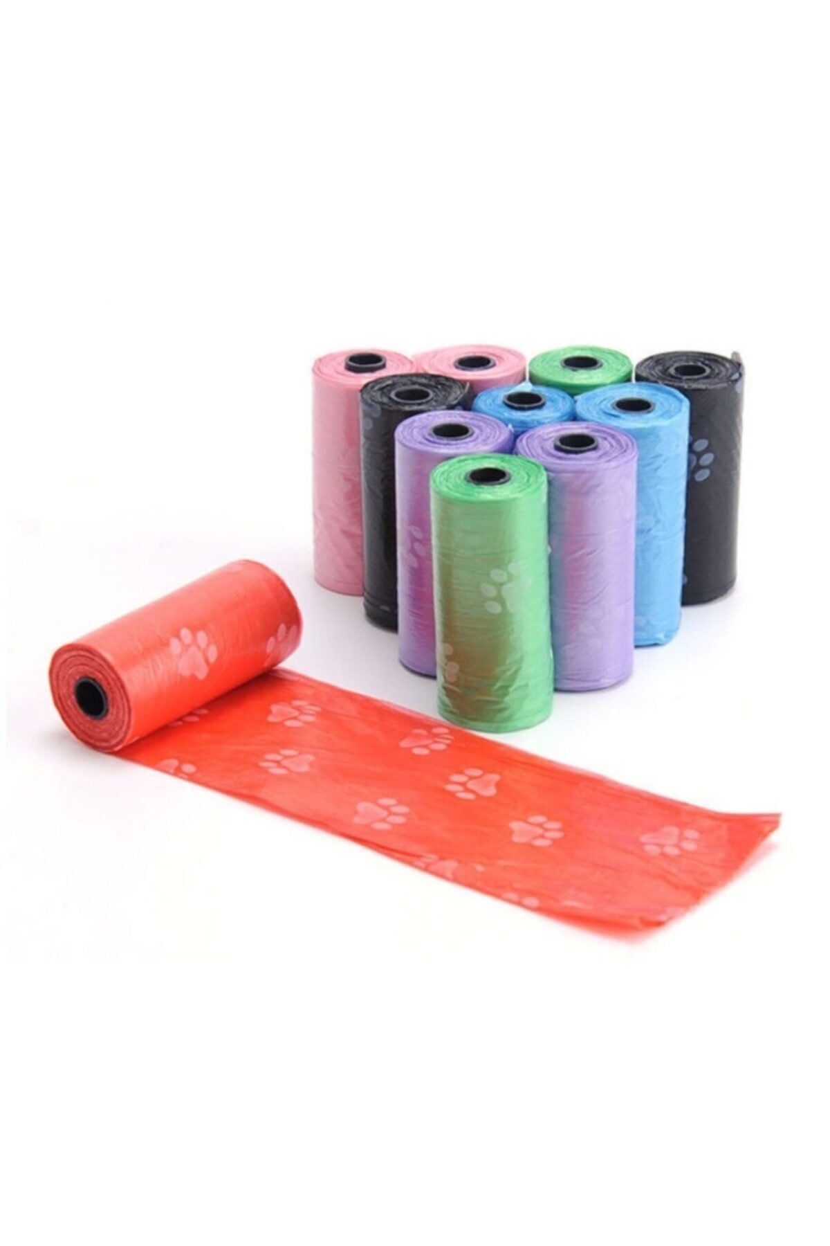 MatesStore 3lü Köpek Dışkı Kaka Toplama Poşeti Evcil Hayvan Temizlik