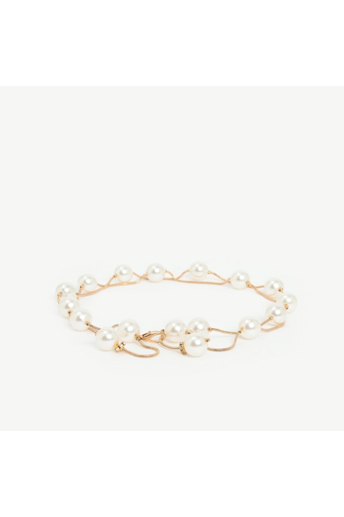 Yargıcı Inci Detaylı Zincir Kemer