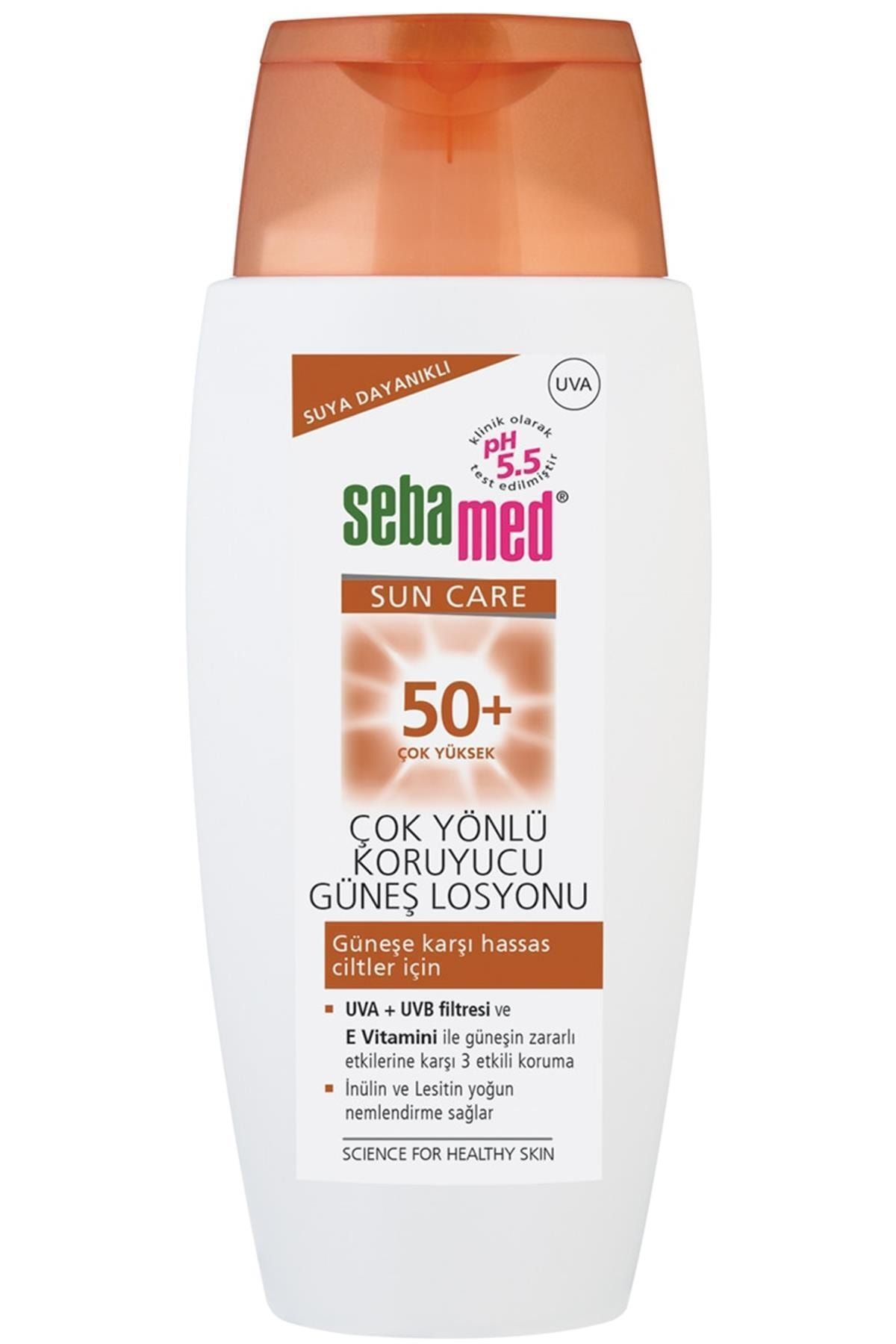 Sebamed Sun Care Suya Dayanıklı Spf 50+ Çok Yönlü Koruyucu Güneş Losyonu 150 ml