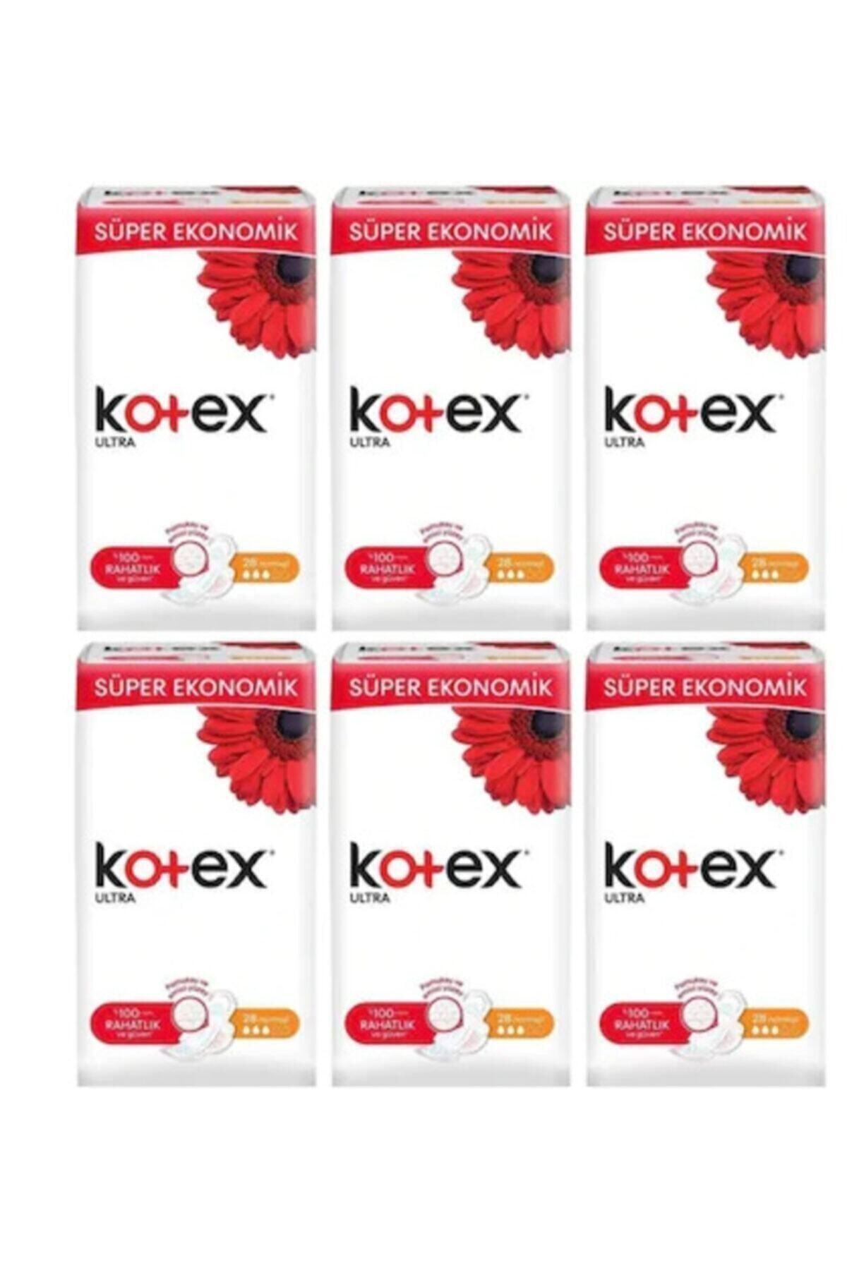 Kotex Ultra Normal Ekonomik Paket 26 lı x 6 Adet