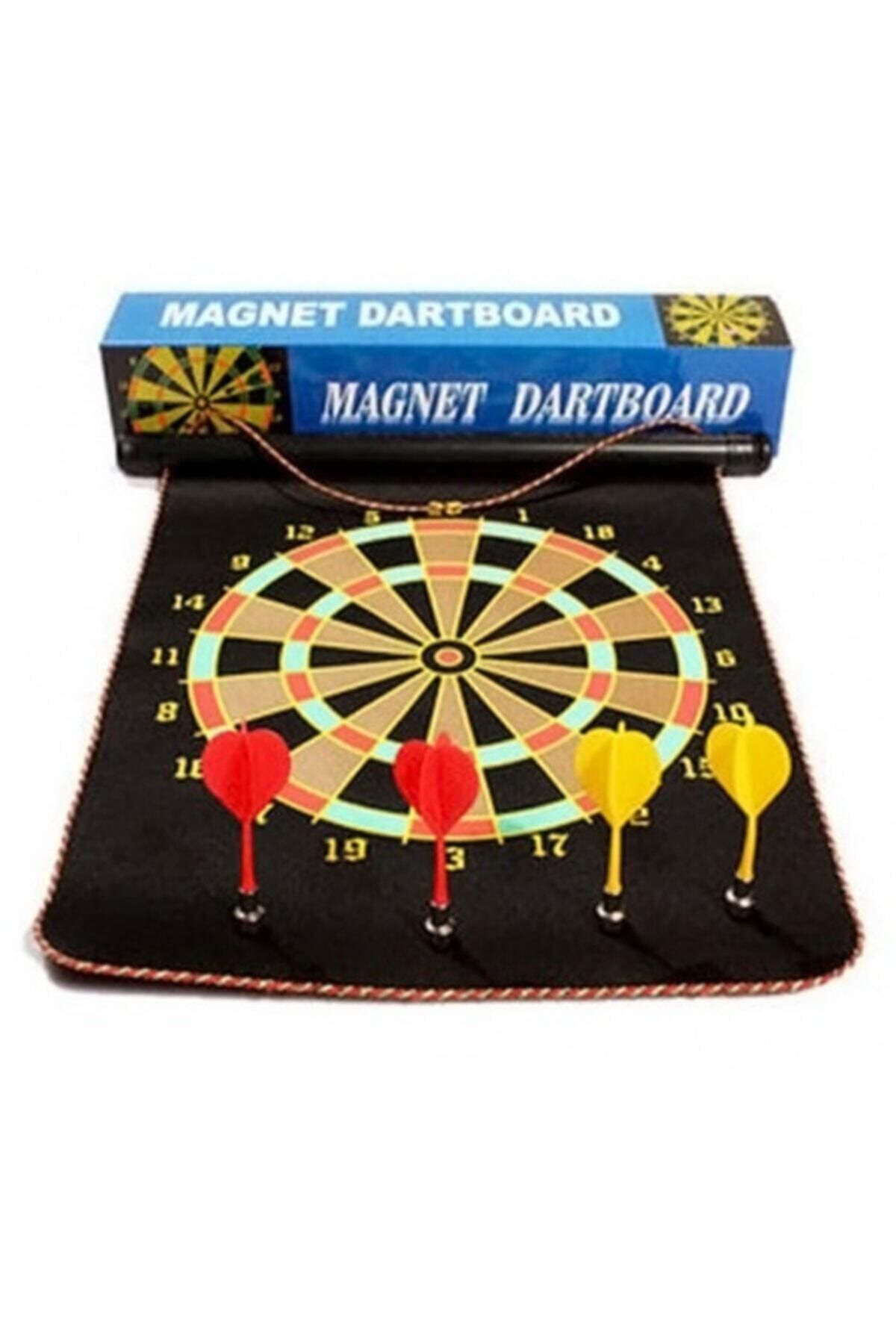 Goldsepet Dart Seti Manyetik Çift Taraflı Dartboard Sağlam Tutuşlu