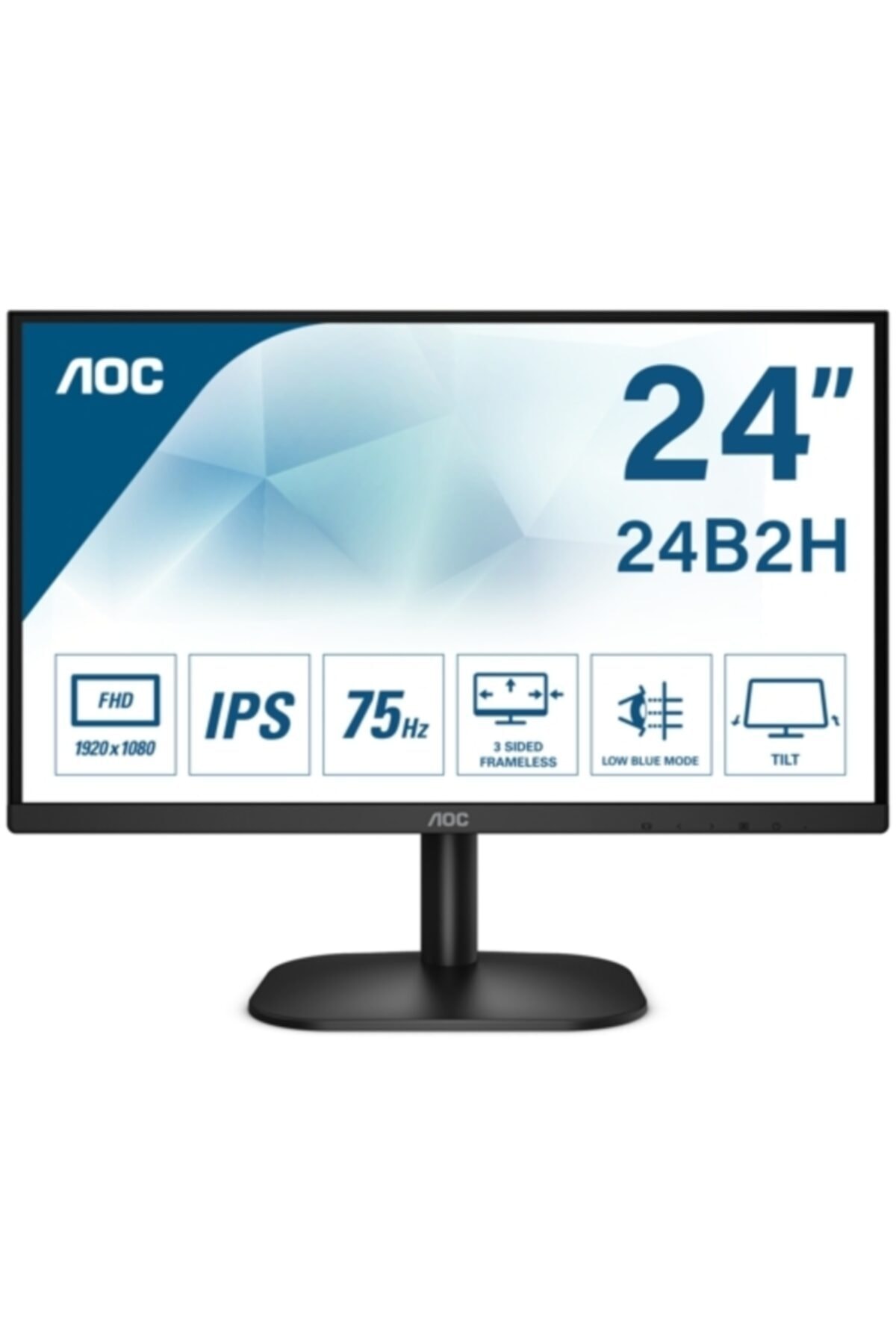 Aoc 23.8 24b2xh Ips Monitör 5ms Siyah