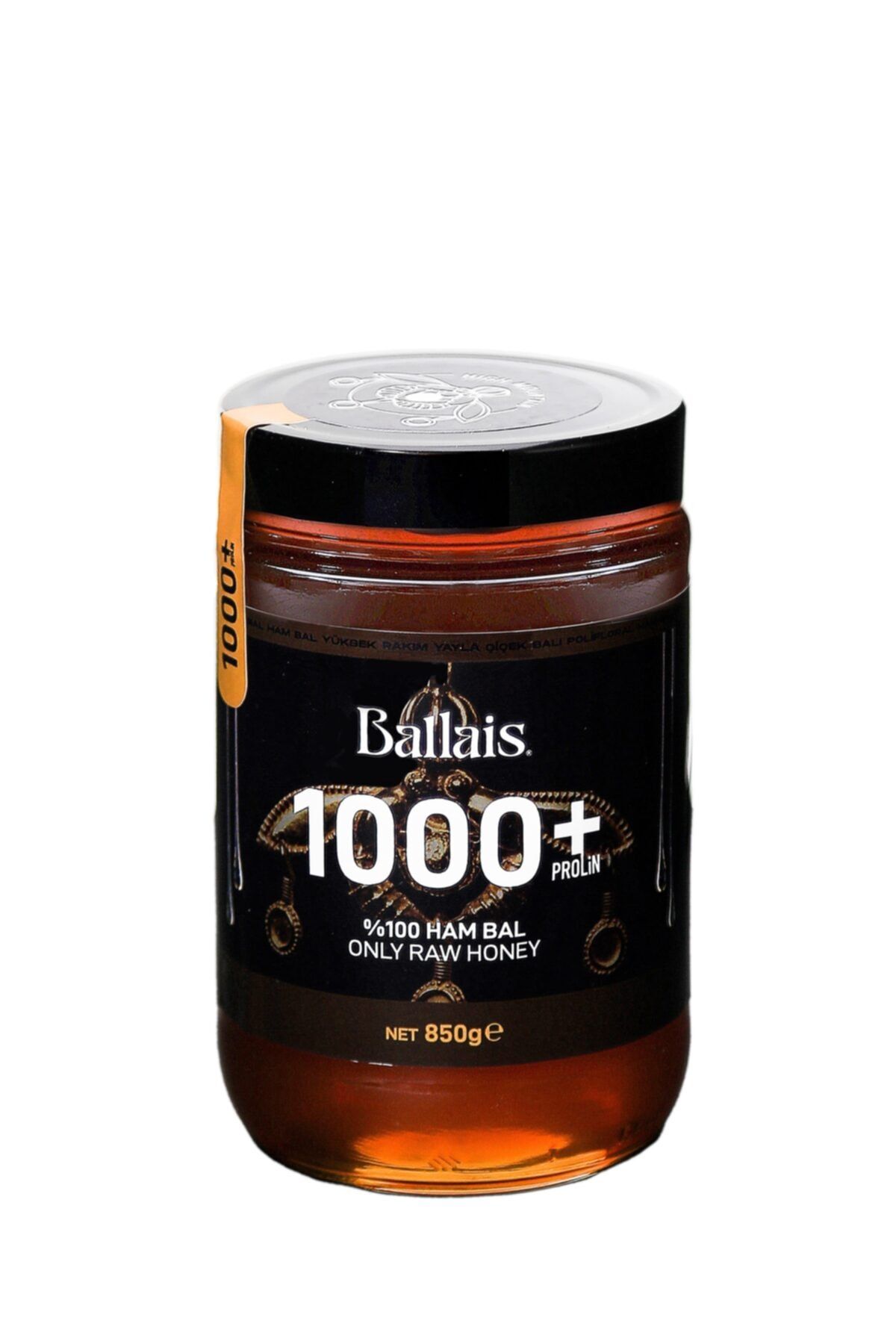 Ballais +1000 Prolin Bitlis Yüksek Yayla Ham Çiçek Balı 850 gr