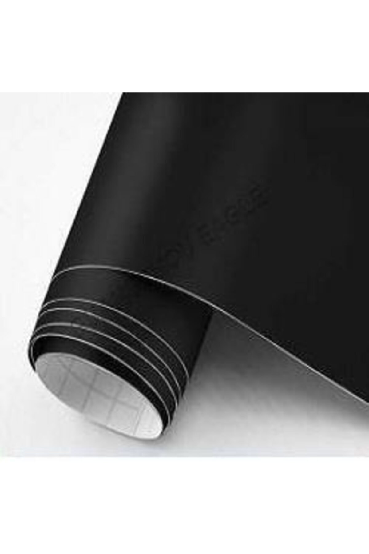 Ecce Mat Siyah Yapışkanlı Folyo 45 cm  x 10 Metre