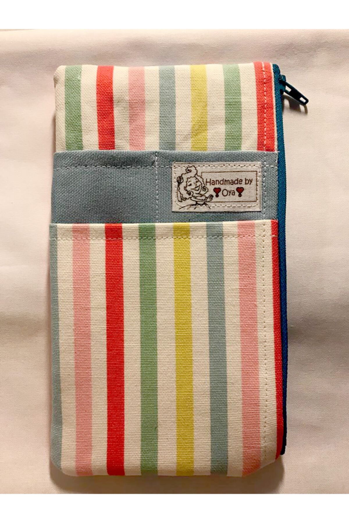 Handmade By Oya Kumaş Ajanda Kalemliği