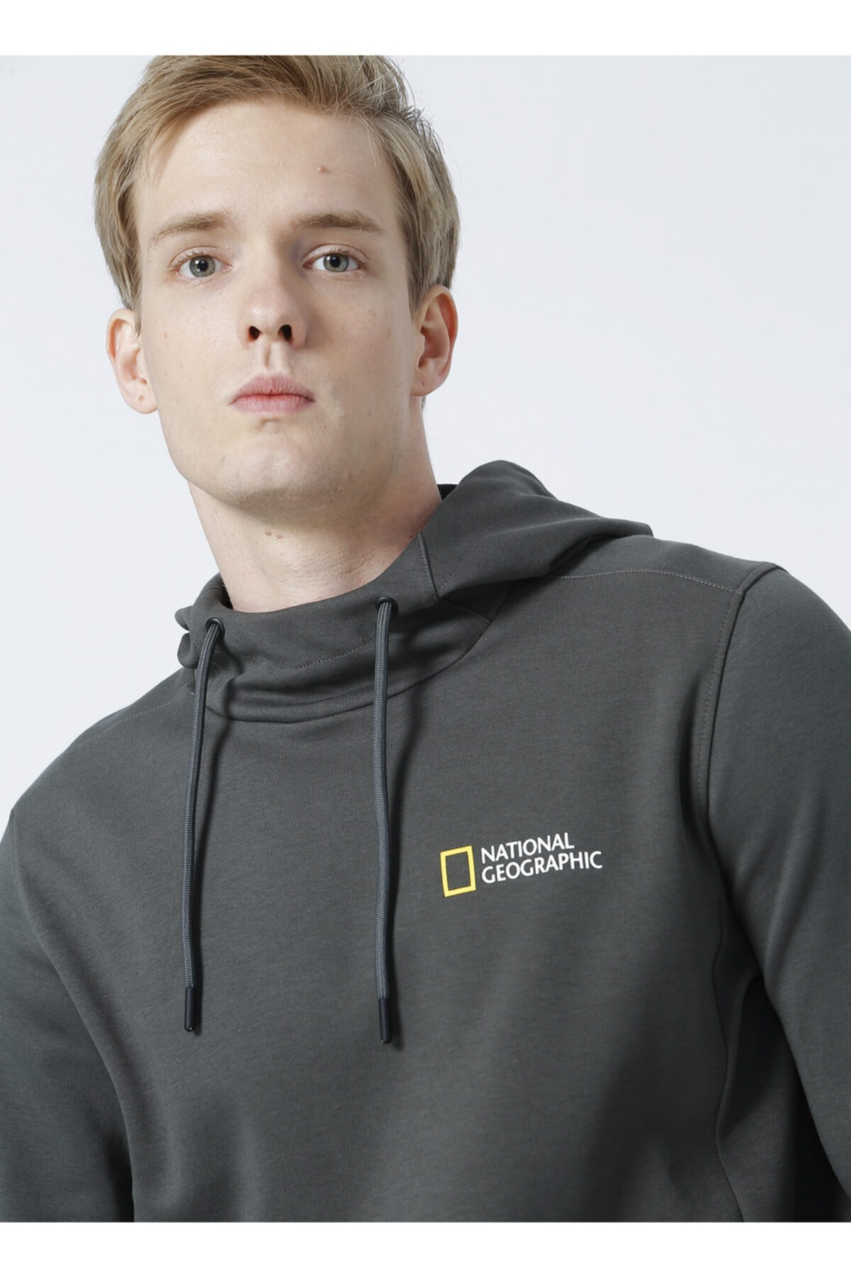 NATIONAL GEOGRAPHIC Sweatshırt, Xl, Haki