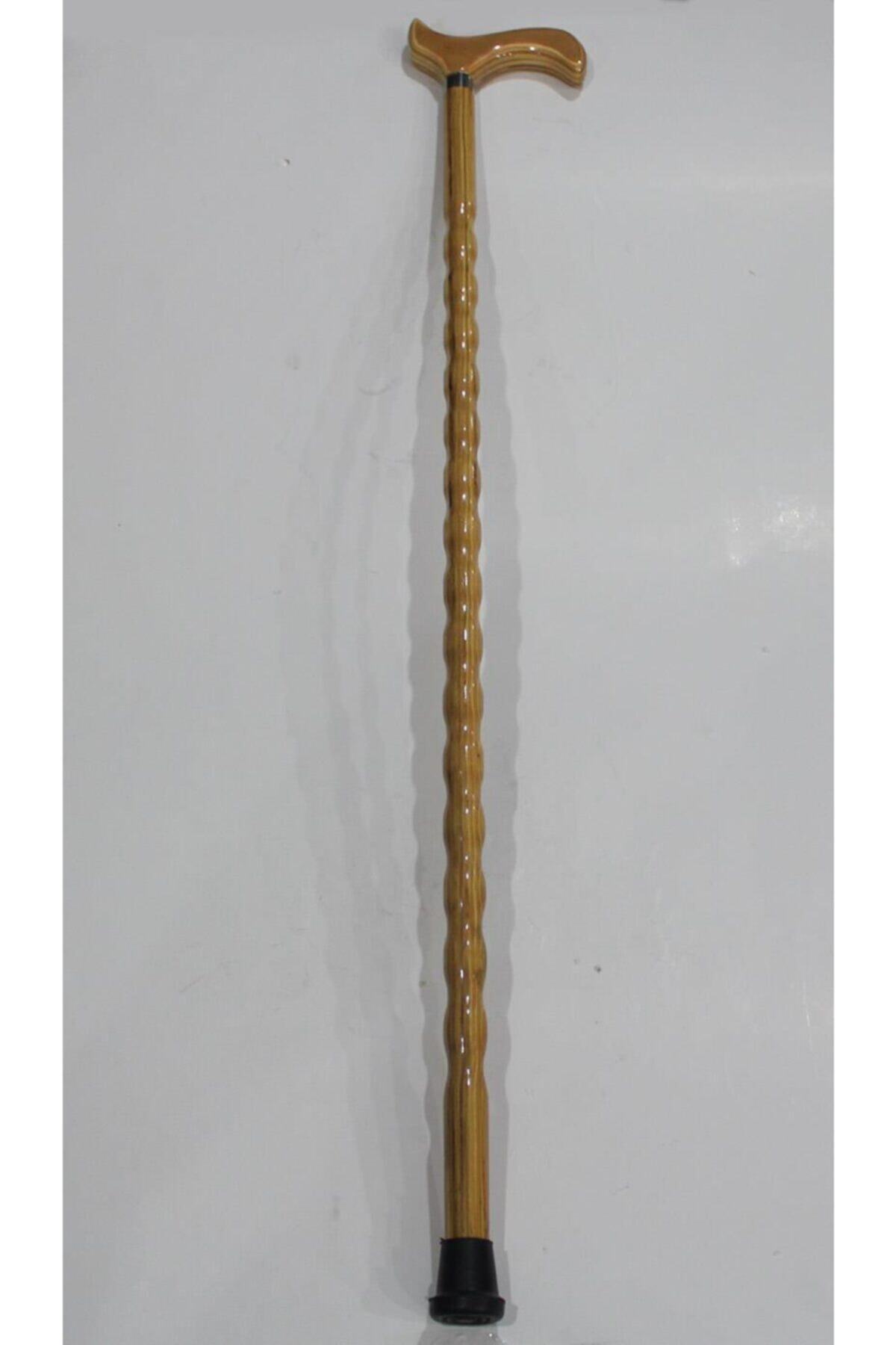 PLUMAS SHOP Ahşap Baston Dekoratif Yürüme Aparatı
