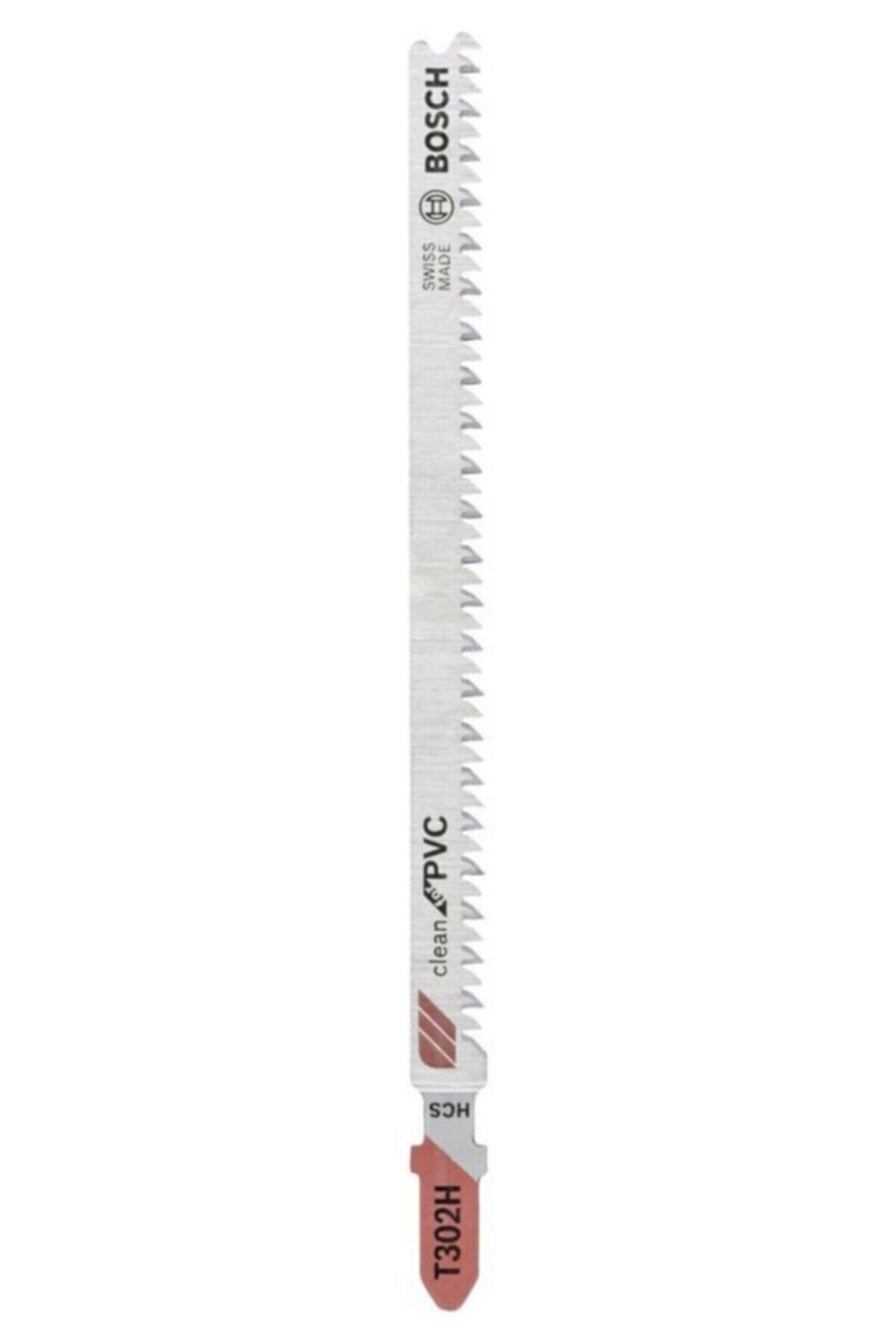 Bosch - Temiz Kesim Serisi Pvc Için T 302 H Dekupaj Testeresi Bıçağı - 5'li Paket