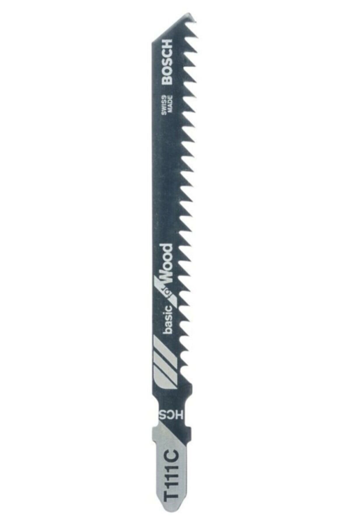 Bosch - Ekonomik Seri Ahşap Için T 111 C Dekupaj Testeresi Bıçağı - 25'li Paket