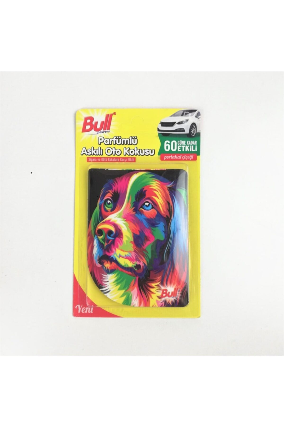 BullPowers Bull Powers Portakal Çiçeği Askılı Parfümlü Oto Kokusu