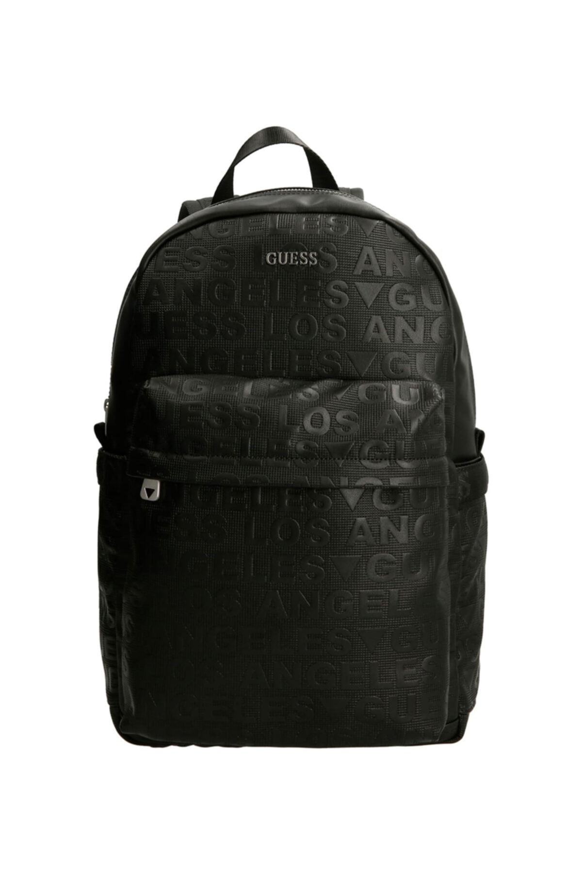 Guess Hmellep1305 Siyah Erkek Fermuarlı Sırt Çantası