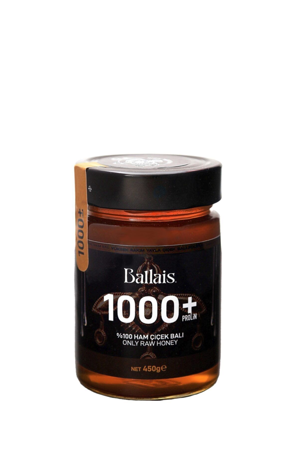 Ballais +1000 Prolin Bitlis Yüksek Yayla Ham Çiçek Balı 450 gr