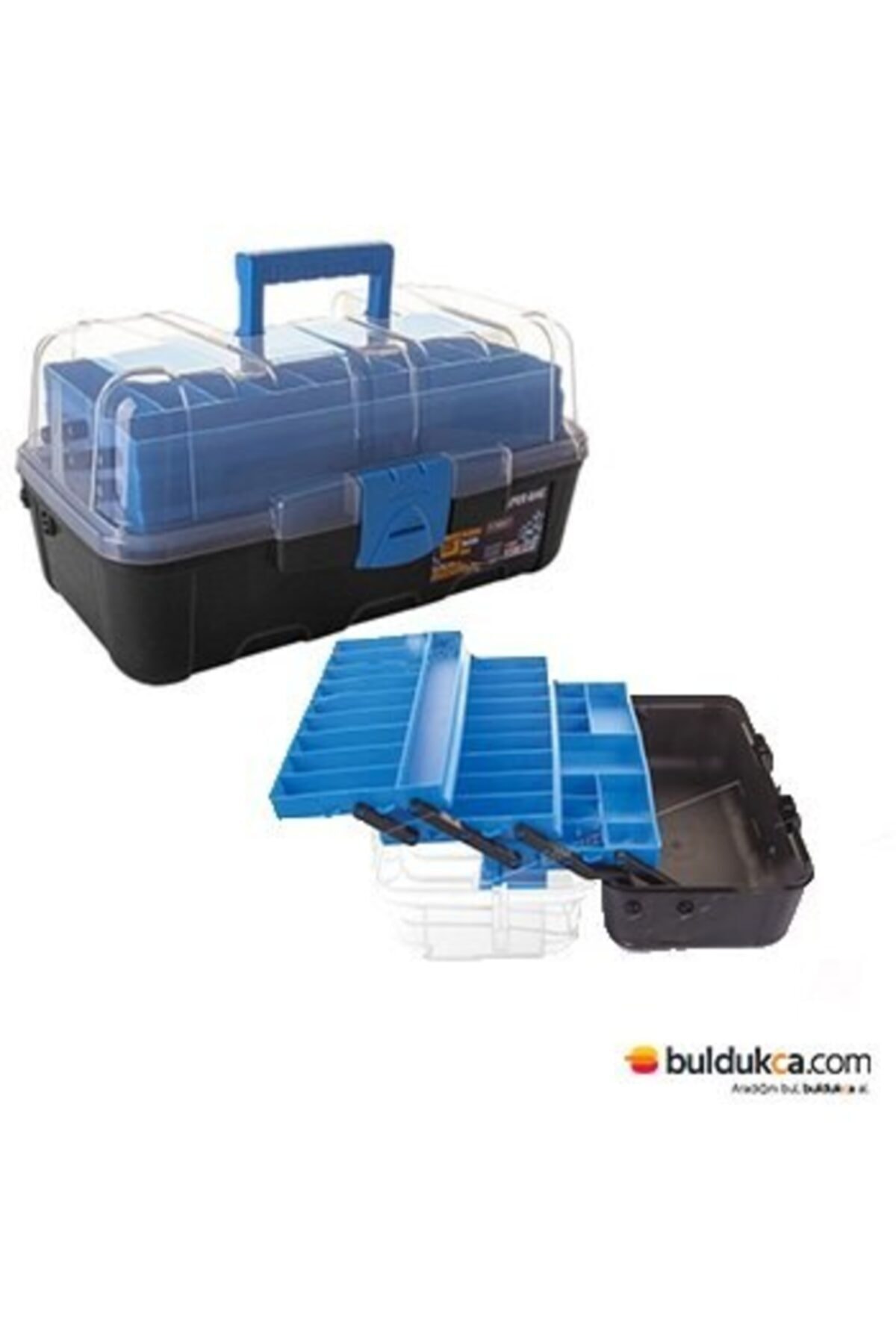Super Bag Super-bag 16 Inç 3 Raflı Balıkçı Alet Takım Çantası Asr-5038