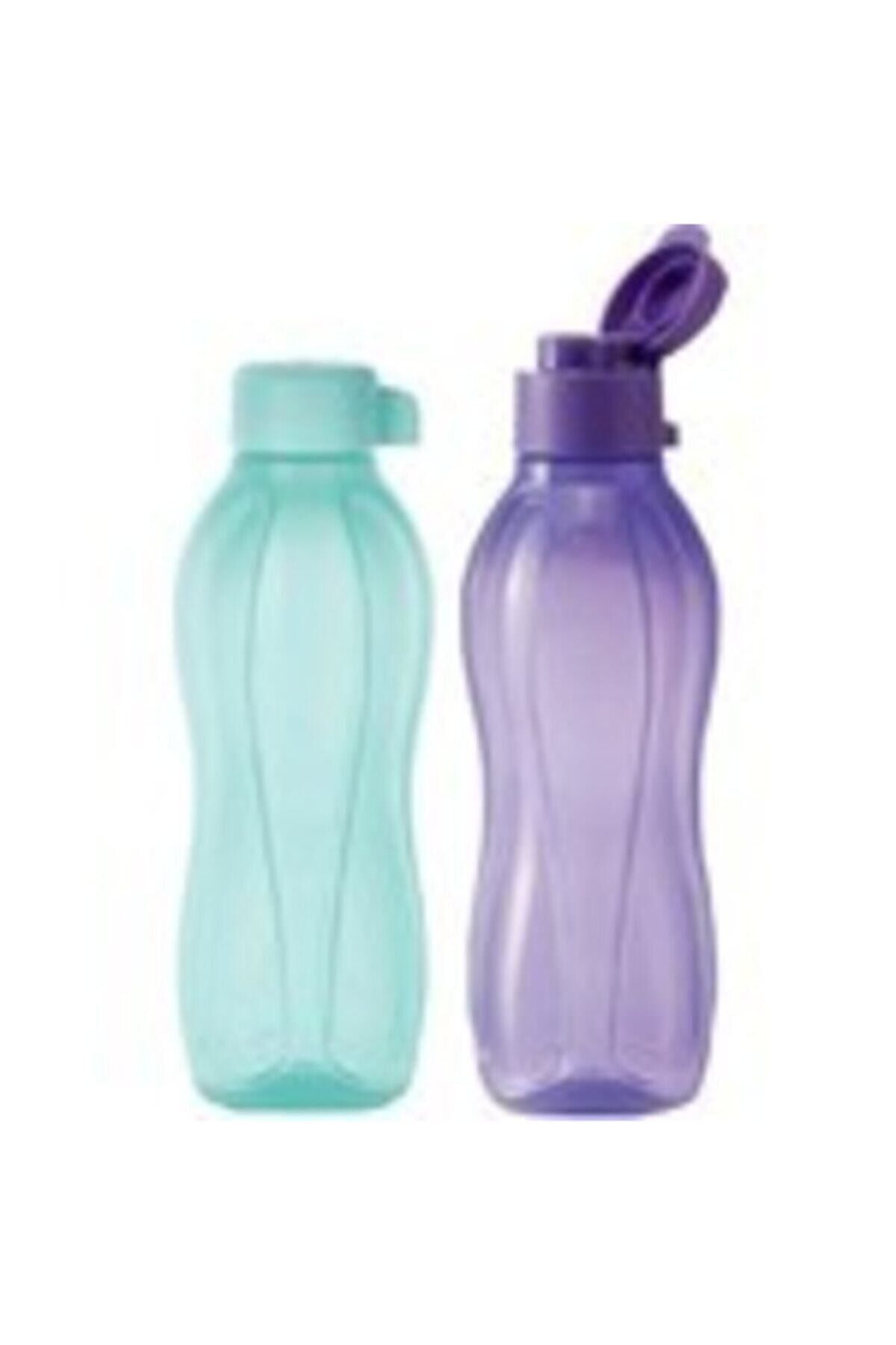 Tupperware Eko Şişe 2'li Set 750ml Mor Mercan Renk 500ml