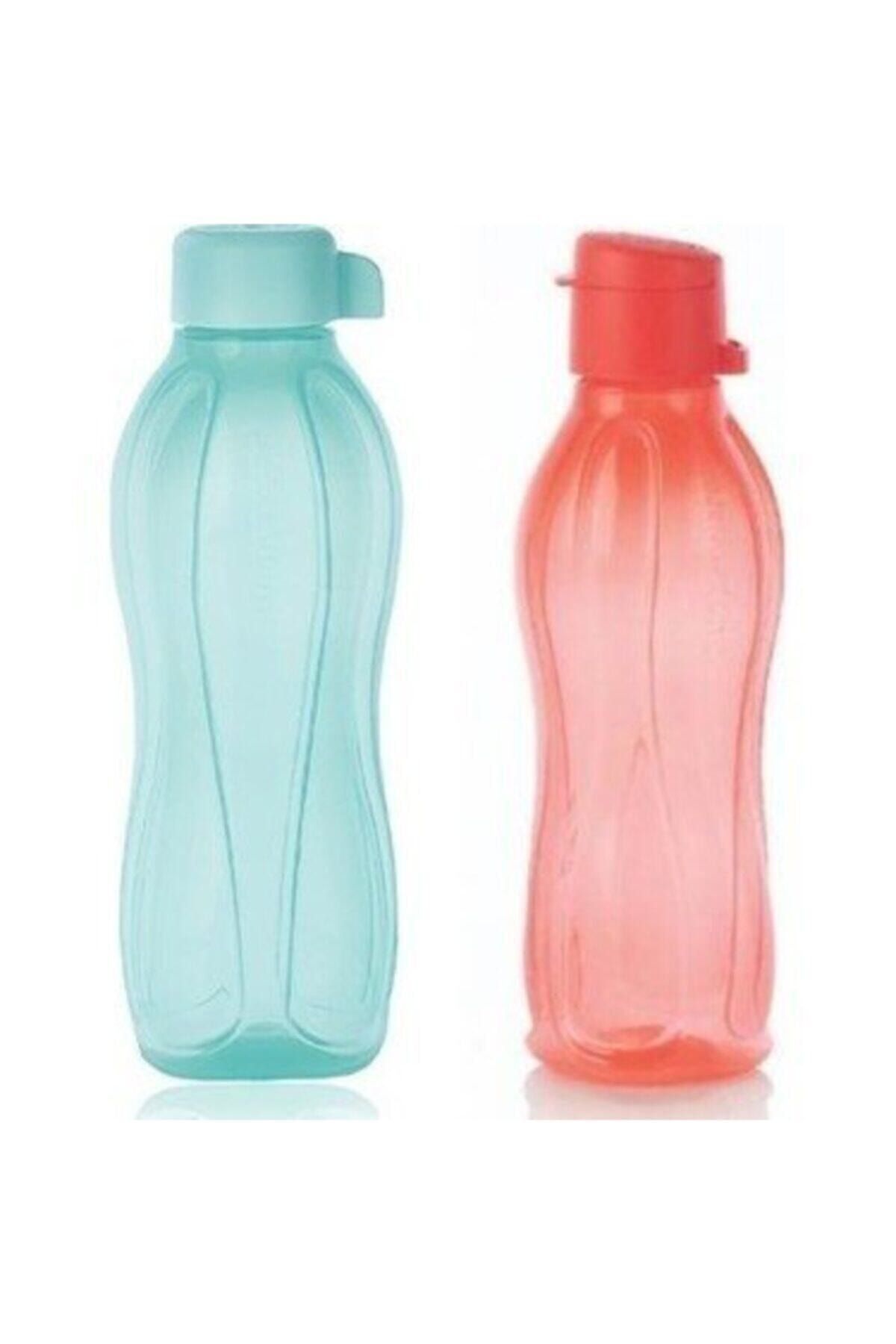 Tupperware Eko Şişe 500 ml 2'li Set Nar Çiçeği Ve Mint Yeni