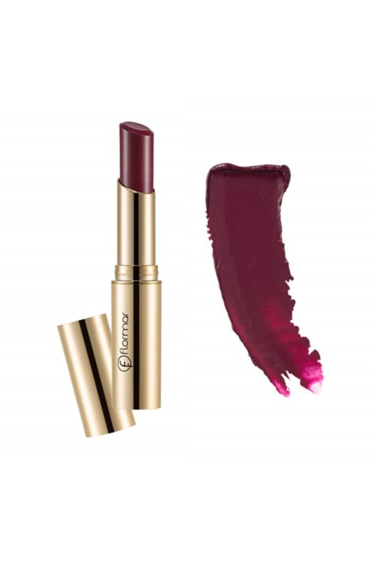 Flormar Deluxe Cashmere Lipstick Dc 27 Cic Aubergine