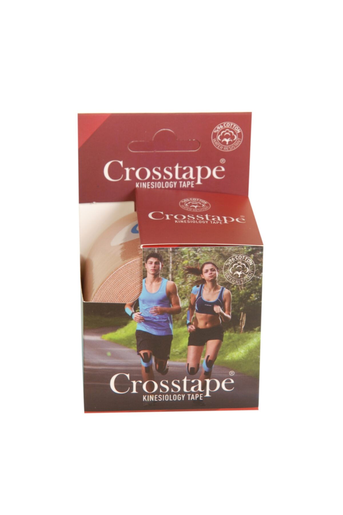 Crosstape Ağrı Bandı - Kinesio Bant - Sporcu Bandı Ten Rengi - Ağrı Bandı 5cmx5m