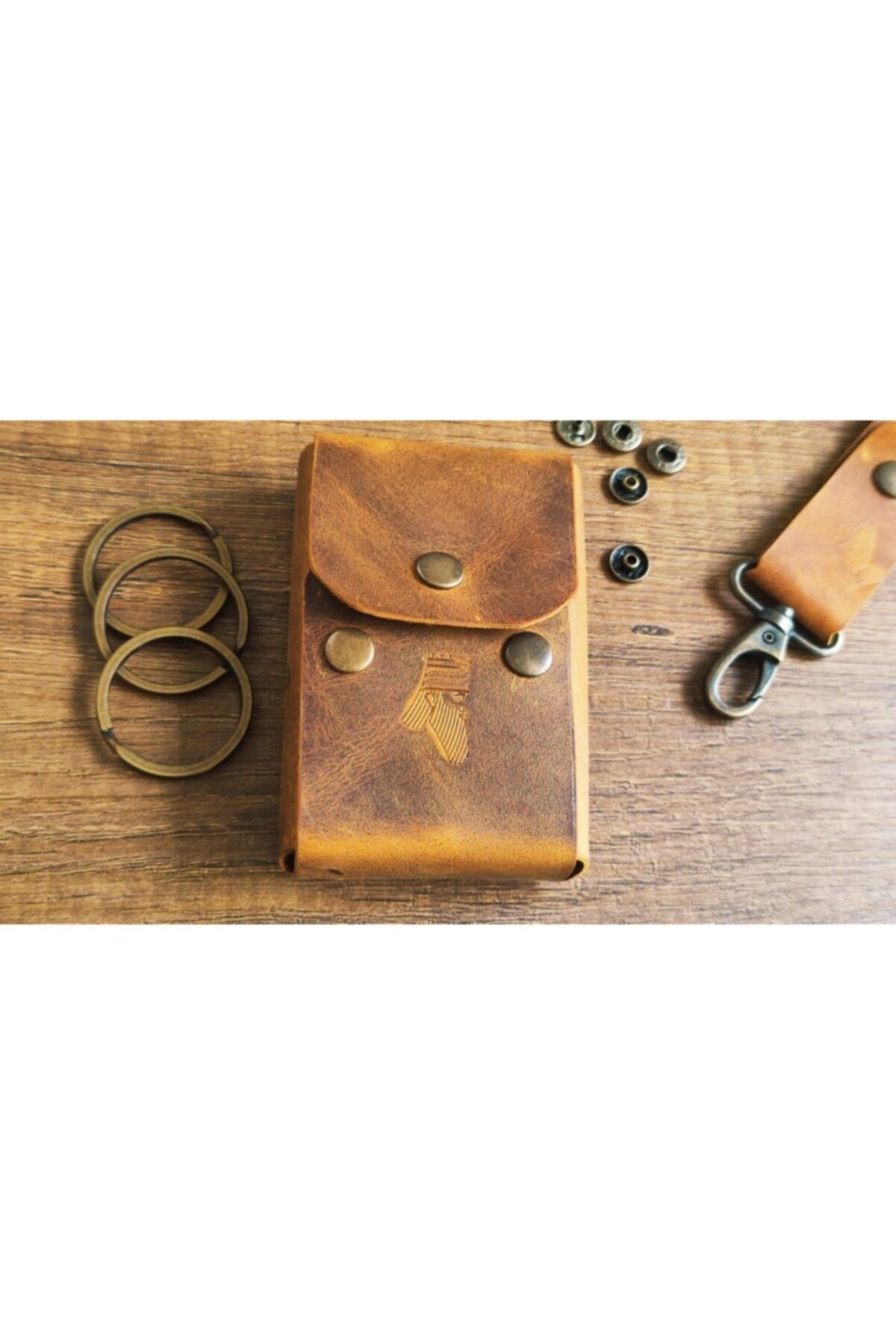 sumerianwallet Sigara Kılıfı Crazy Deri Taba